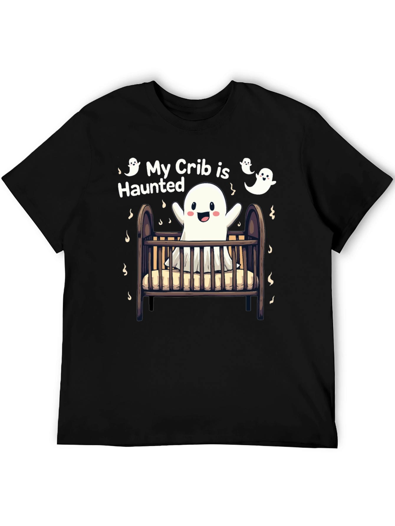 My Crib is Haunted Halloween T-Shirt