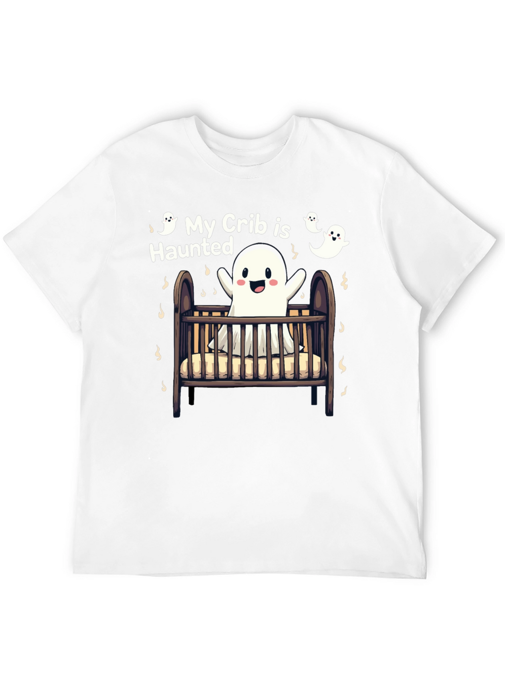 My Crib is Haunted Halloween T-Shirt