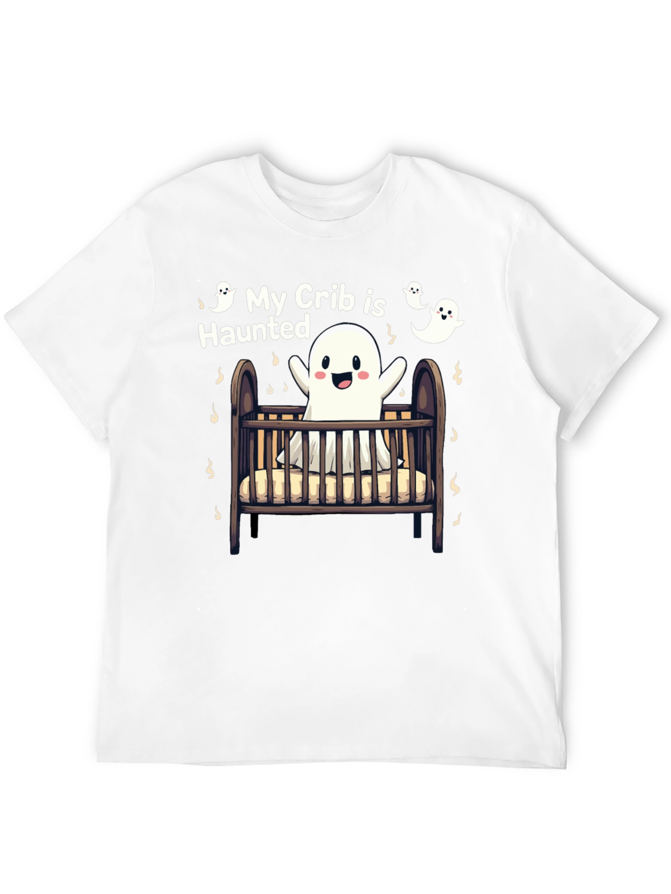 My Crib is Haunted Halloween T-Shirt