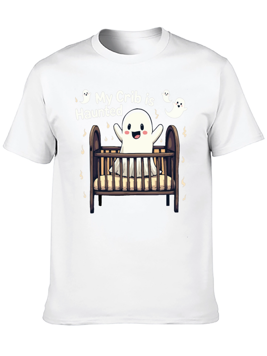 My Crib is Haunted Halloween T-Shirt