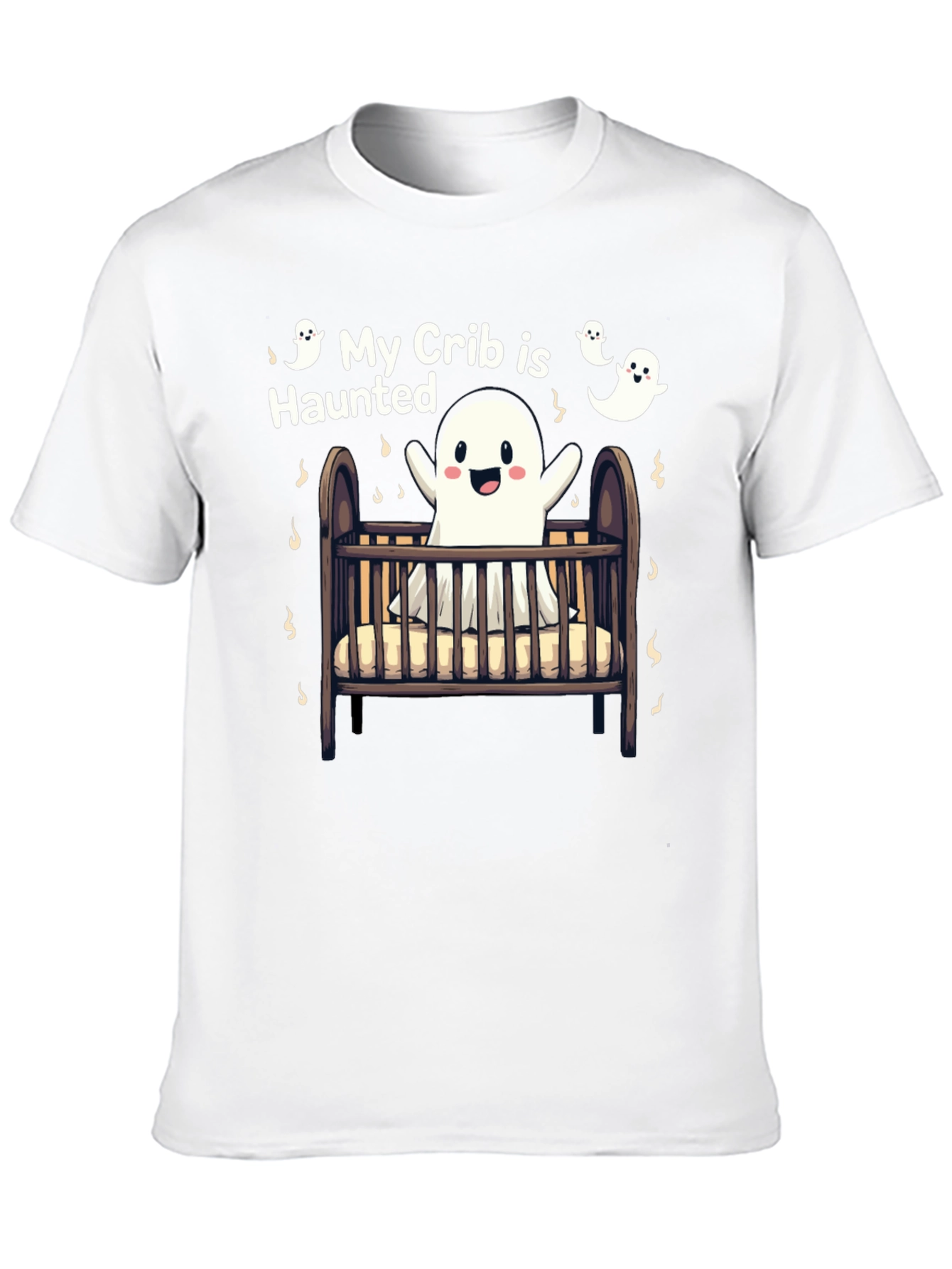 My Crib is Haunted Halloween T-Shirt