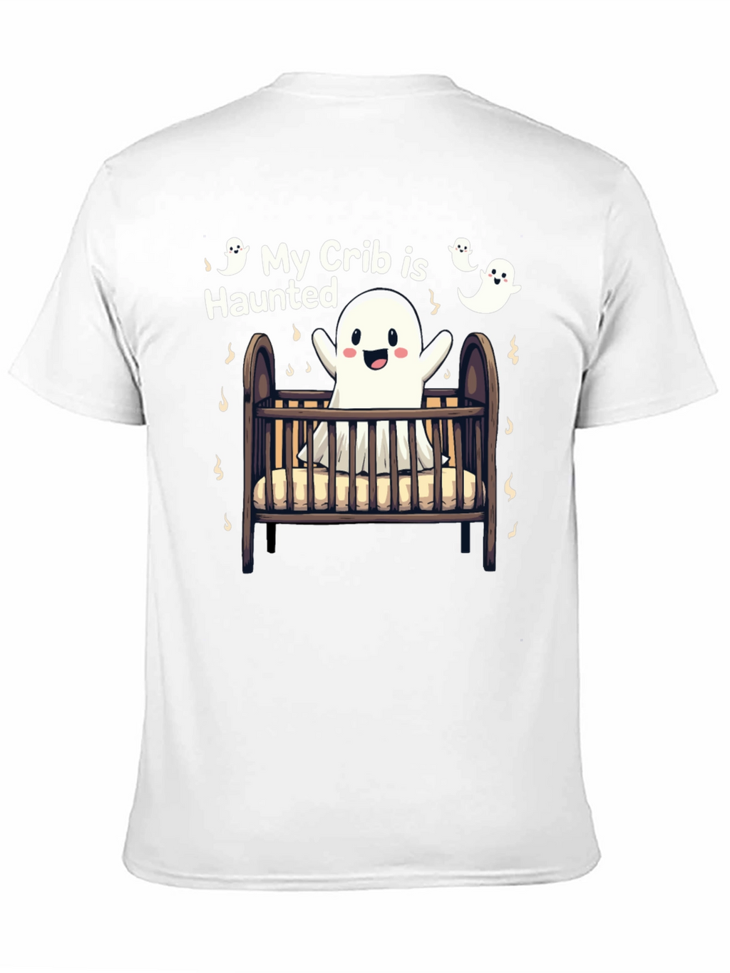 My Crib is Haunted Halloween T-Shirt