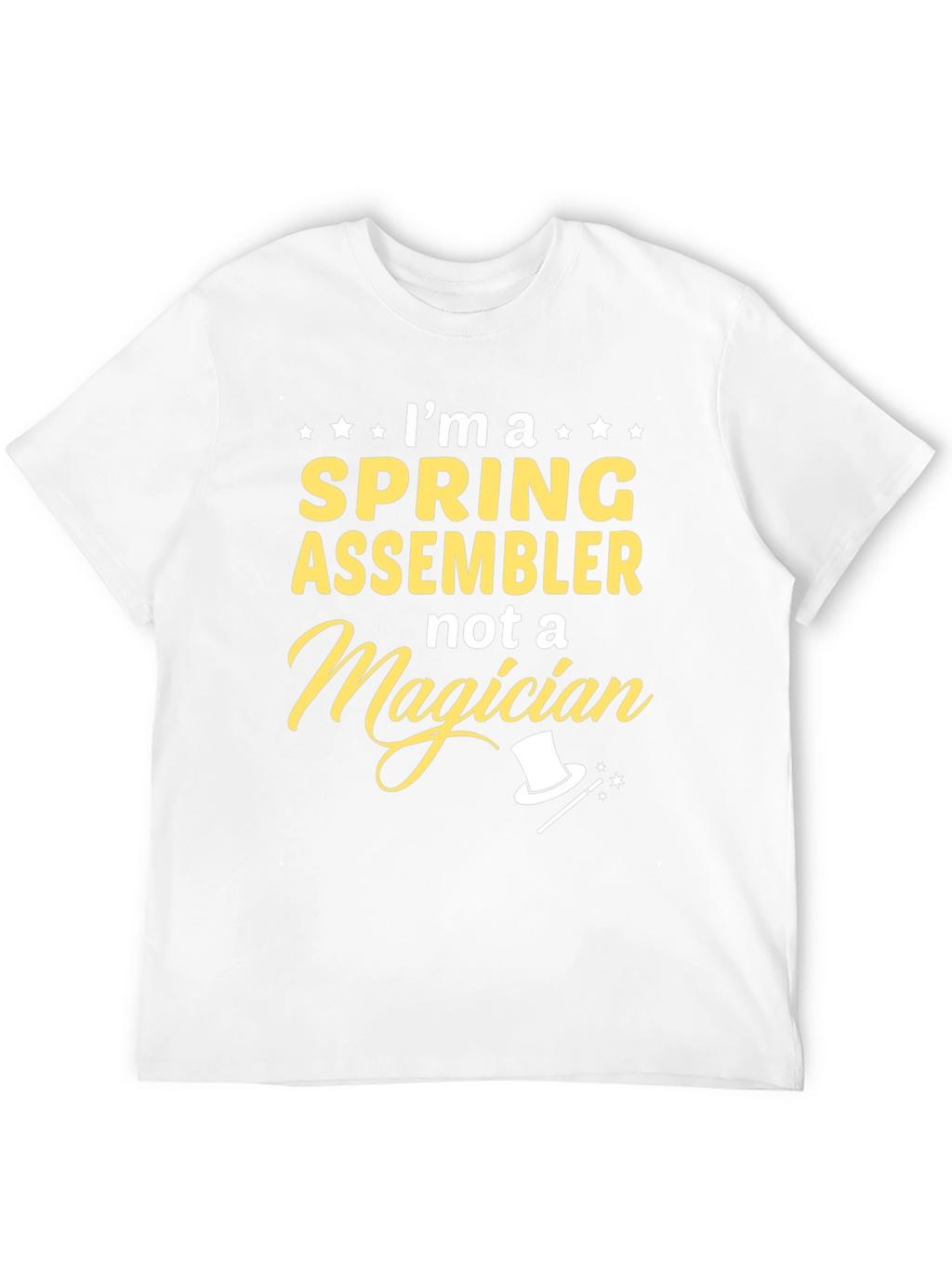 Spring Assembler T-Shirt - Funny Job Pride Tee