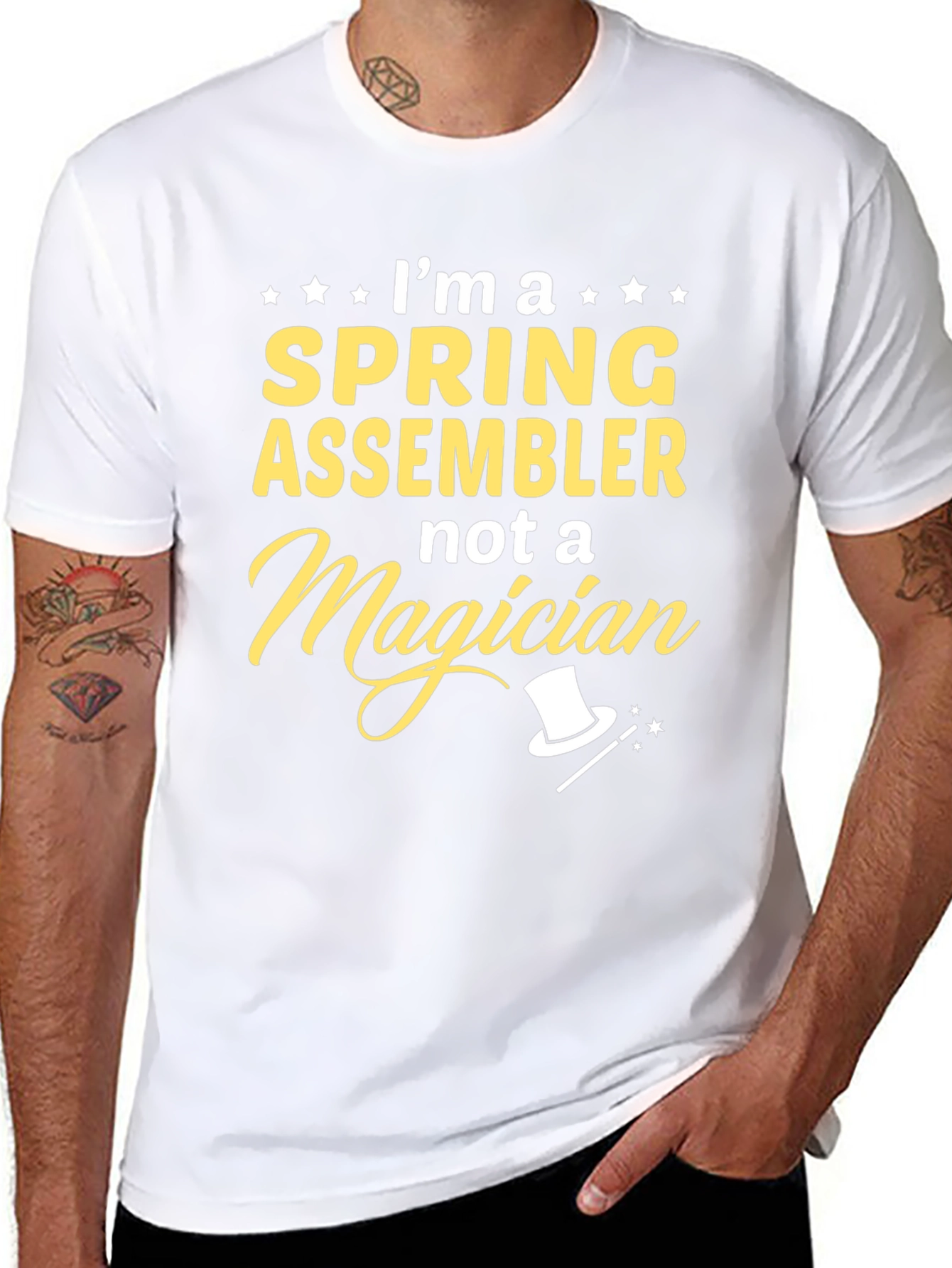 Spring Assembler T-Shirt - Funny Job Pride Tee