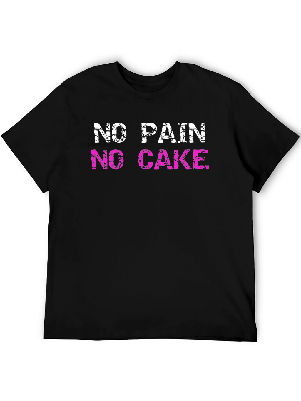 No Pain No Cake - Novelty Graphic T-Shirt