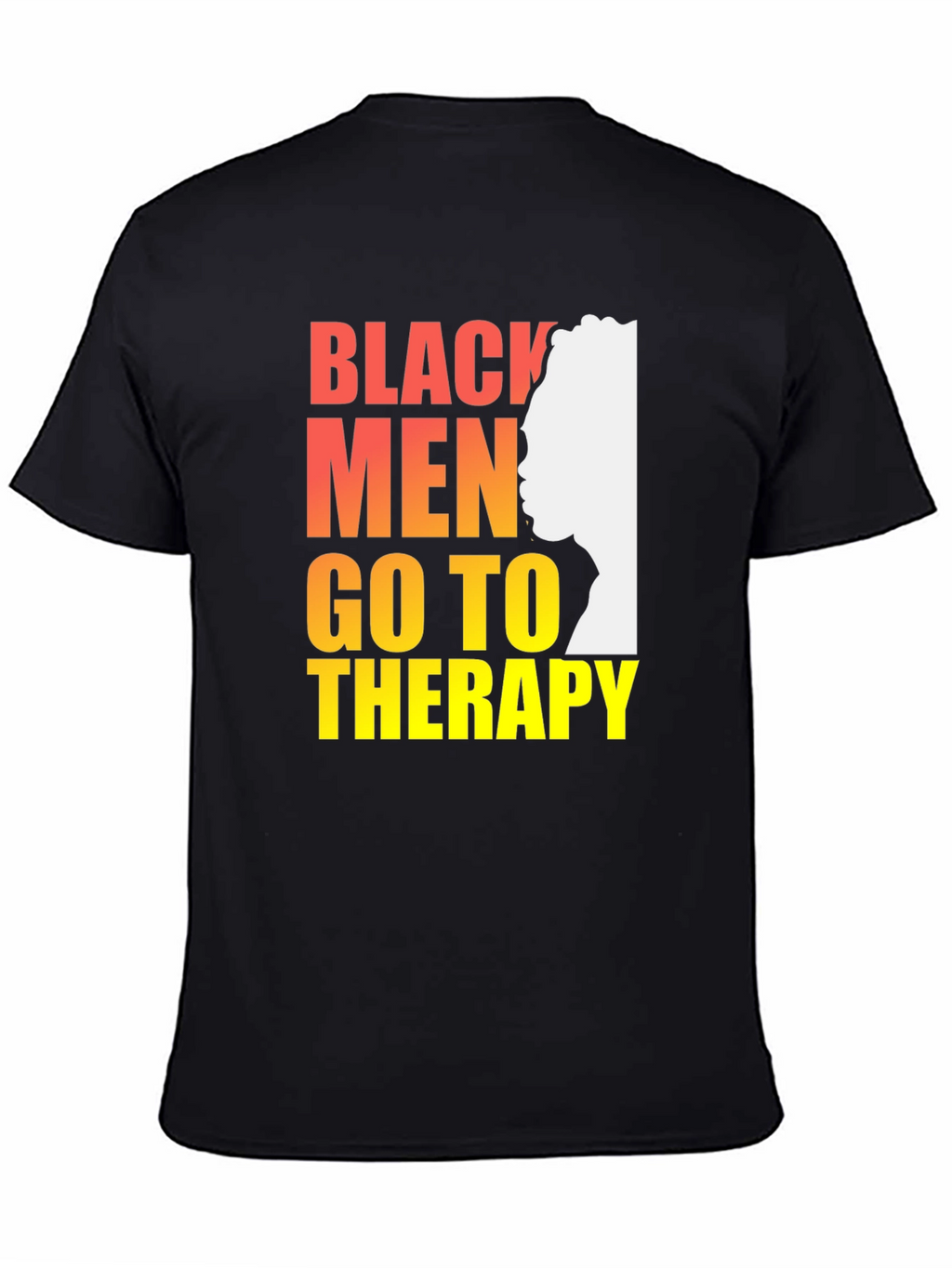 Black Men Go To Therapy Graphic T-Shirt