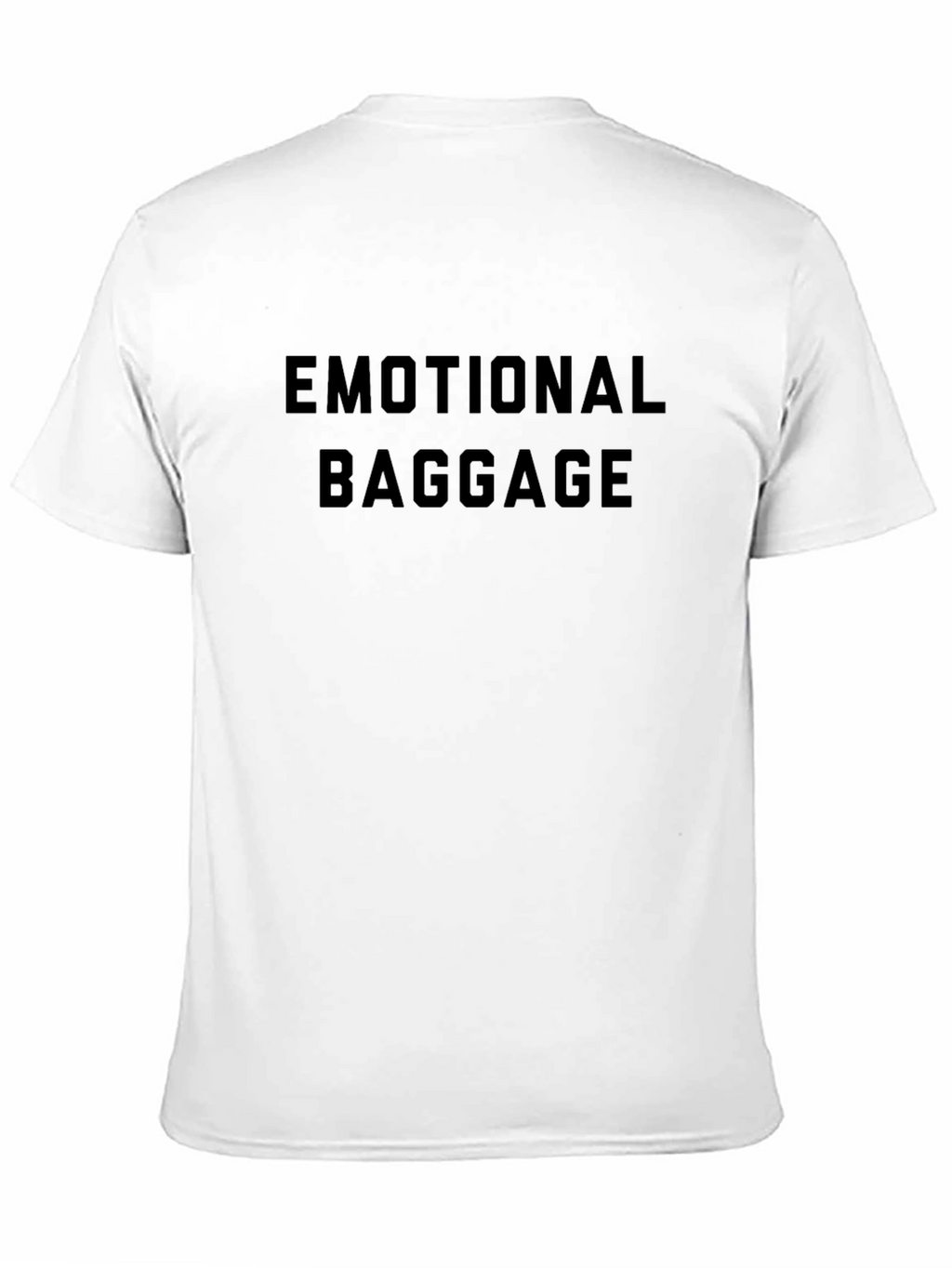 Emotional Baggage Graphic Tee - Black Unisex T-Shirt