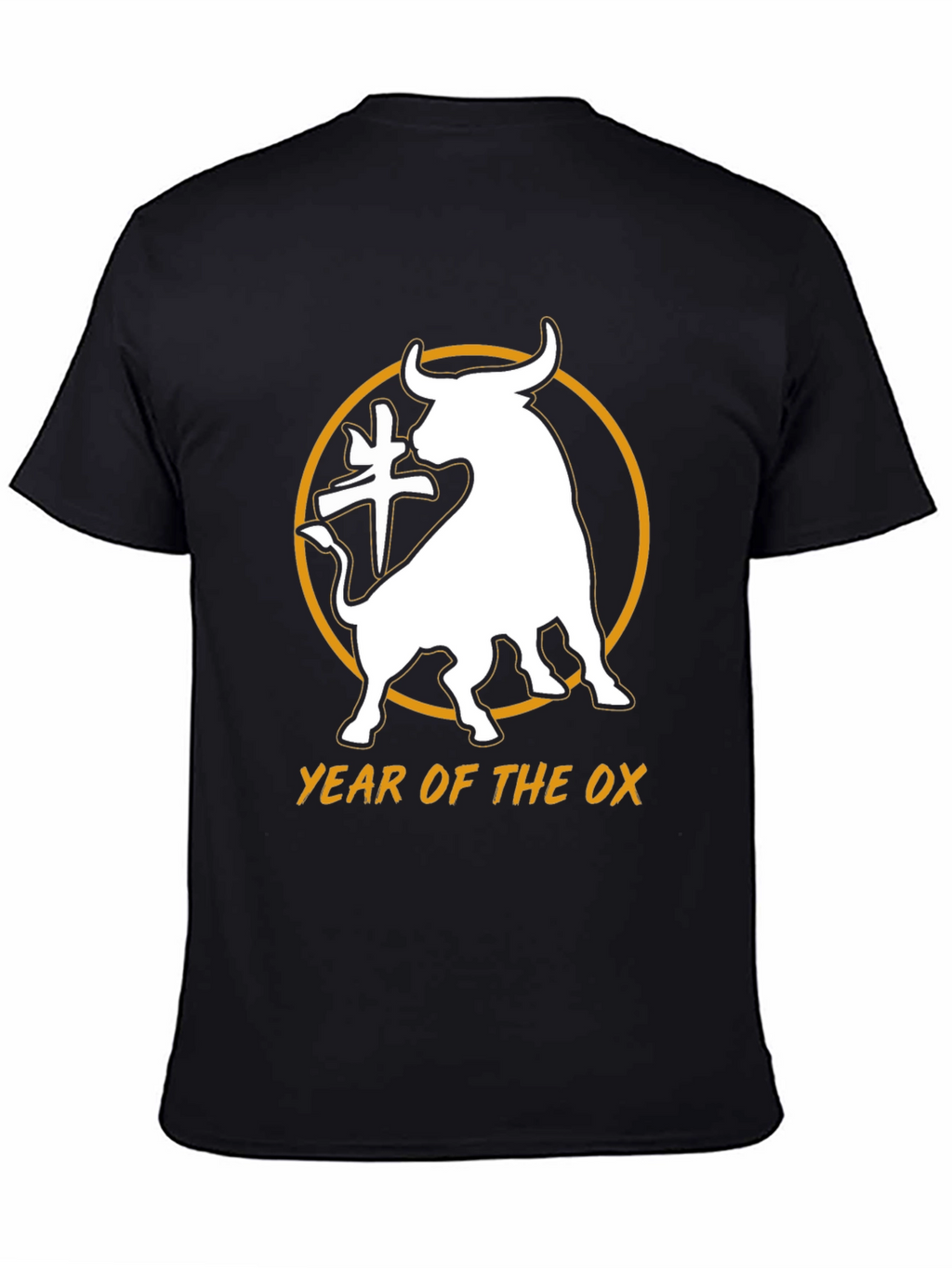 Year of the Ox Black Graphic Tee
