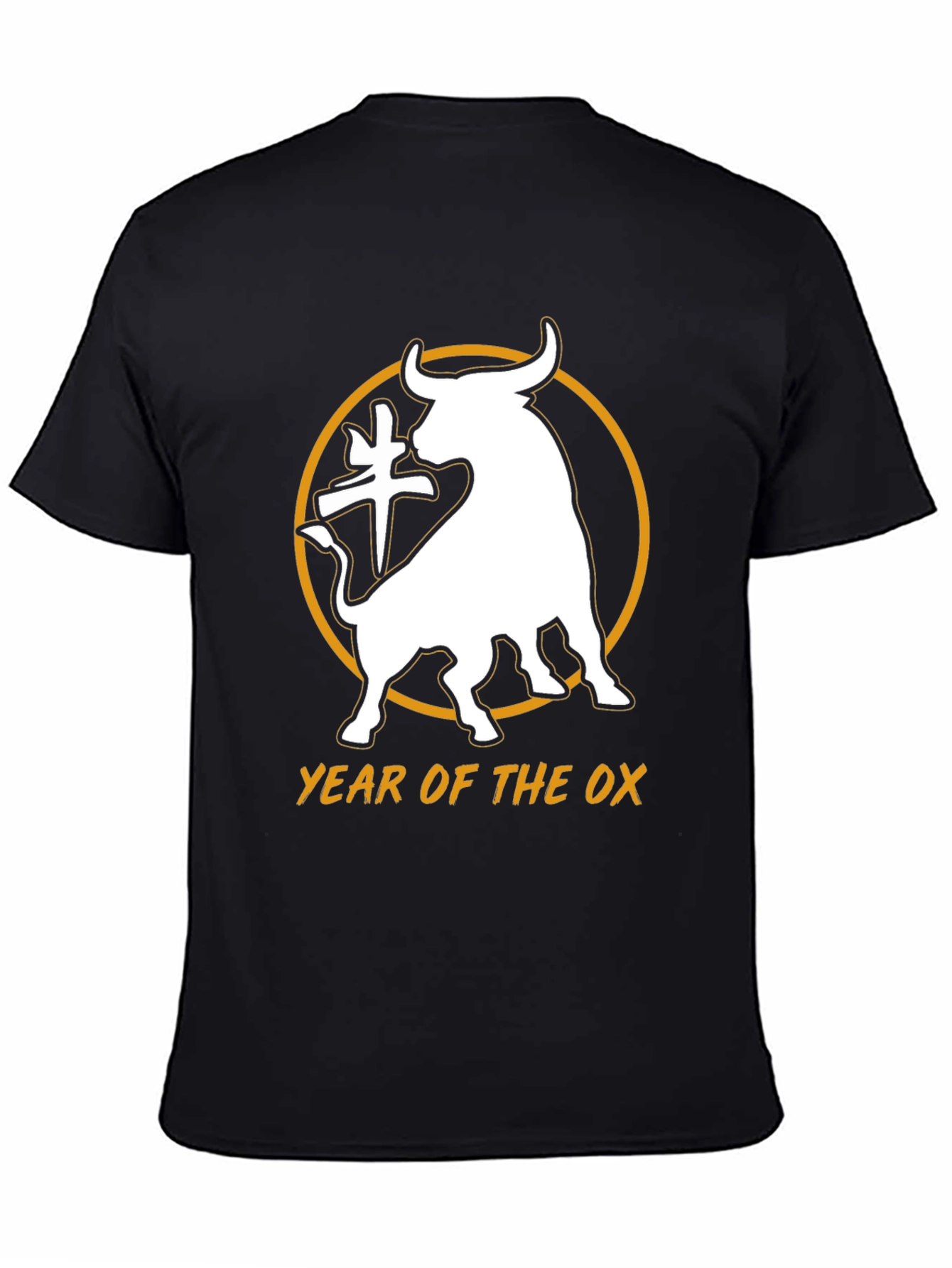 Year of the Ox Black Graphic Tee