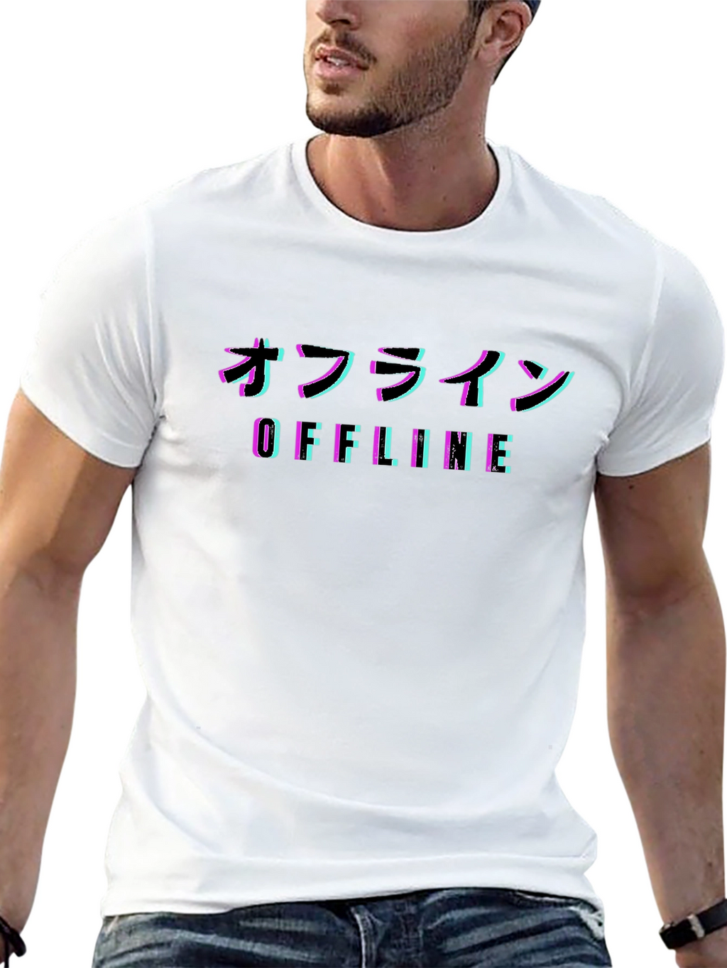 Offline Glitch T-Shirt