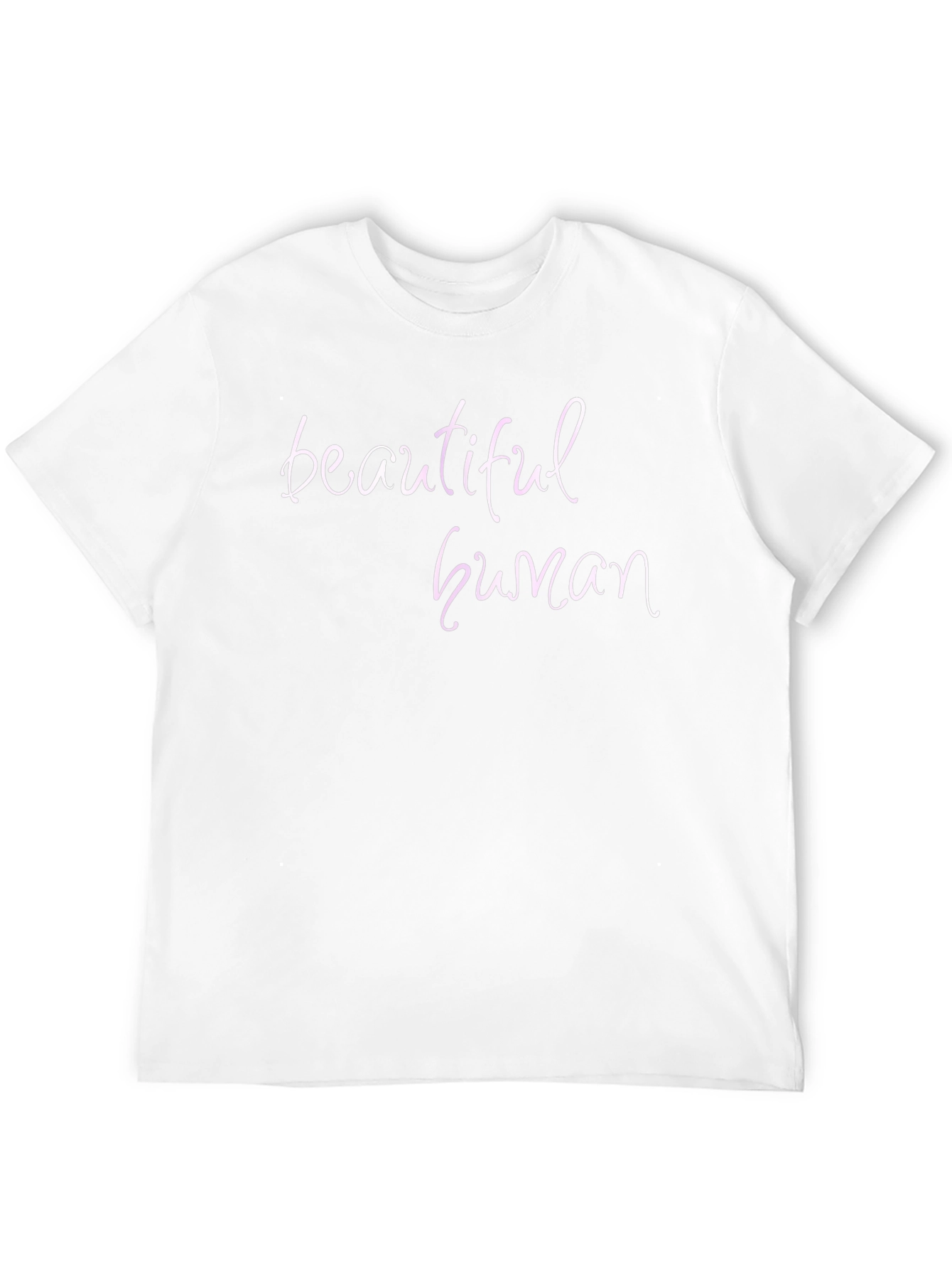 Beautiful Human Graphic Tee - Soft Cotton Blend