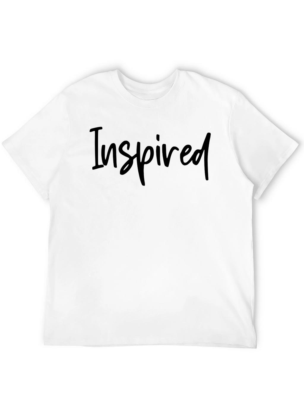 Inspired Black T-Shirt - Motivational