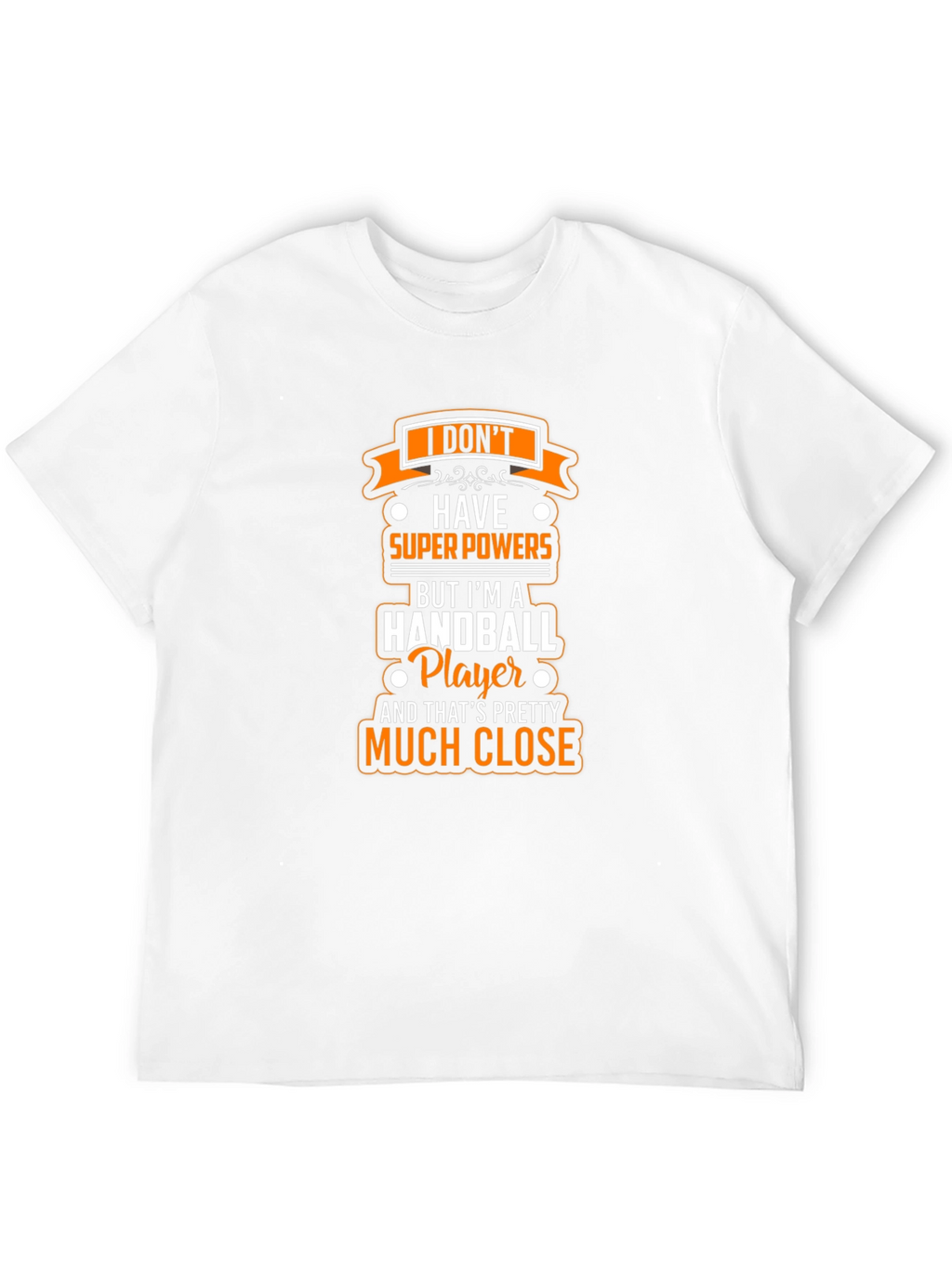 Handball Player Superpowers Graphic Tee
