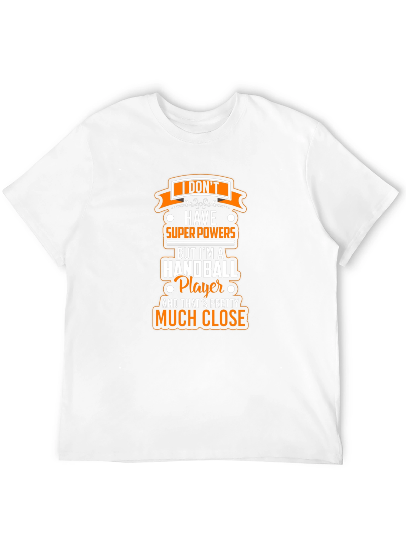 Handball Player Superpowers Graphic Tee