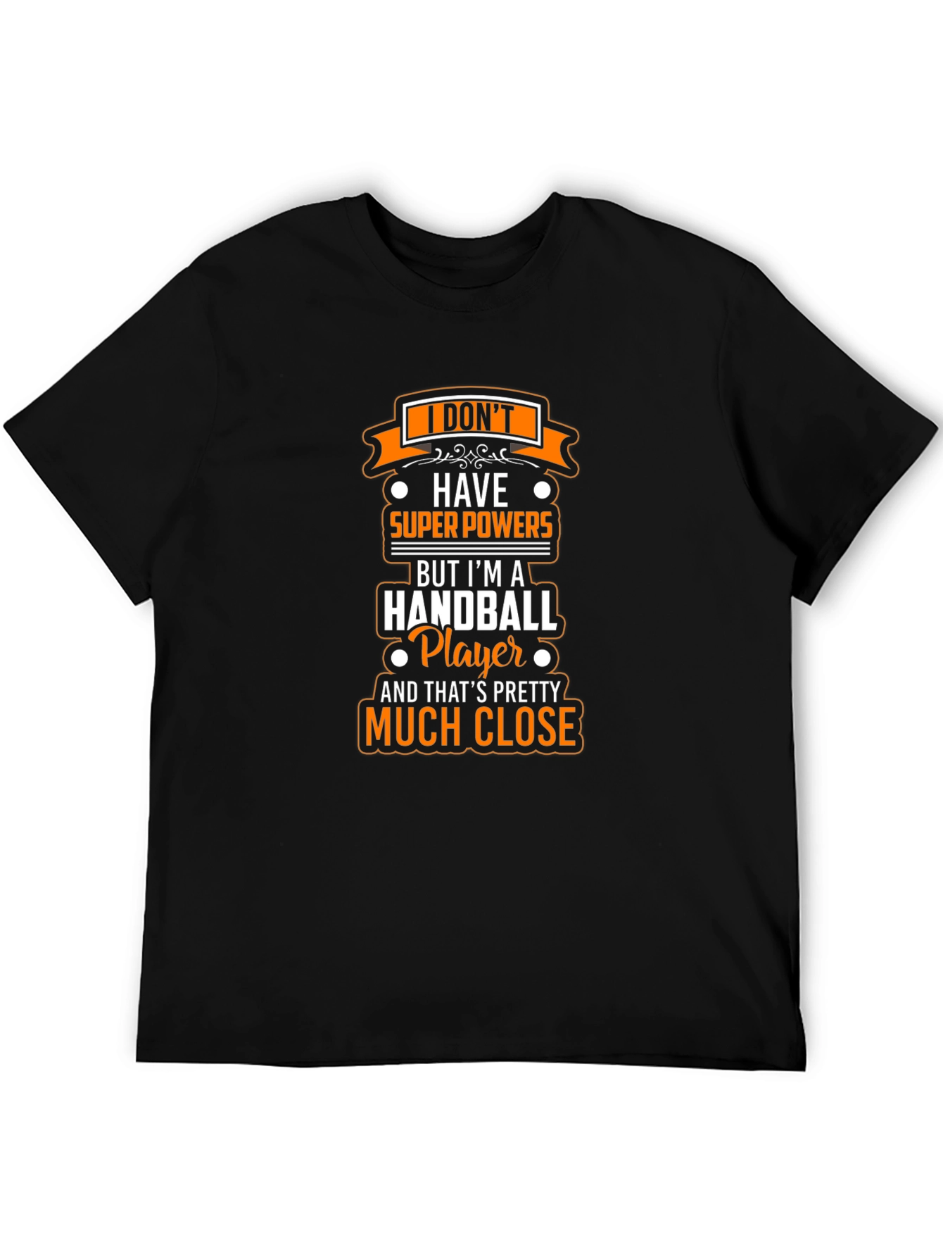 Handball Player Superpowers Graphic Tee