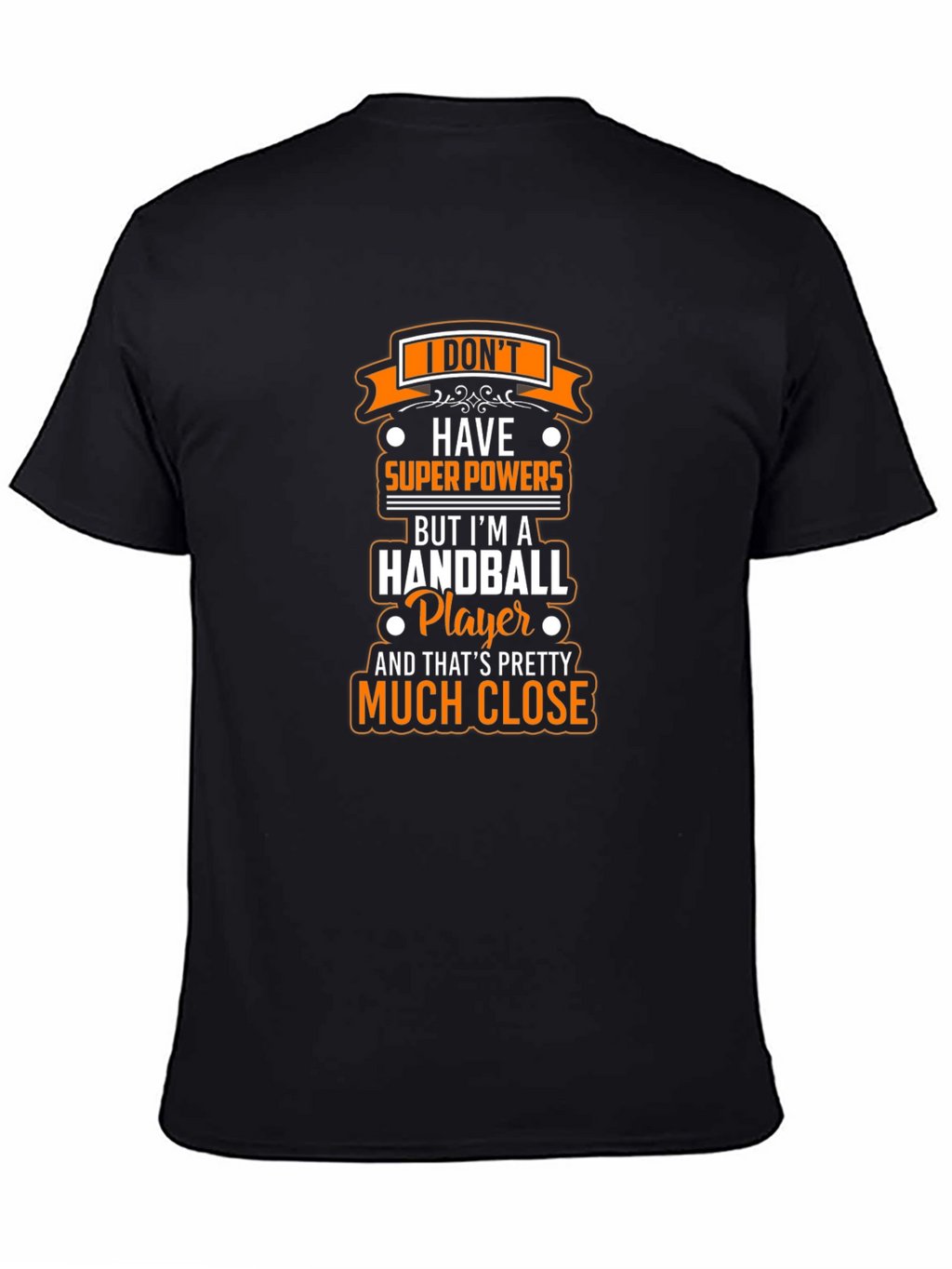 Handball Player Superpowers Graphic Tee