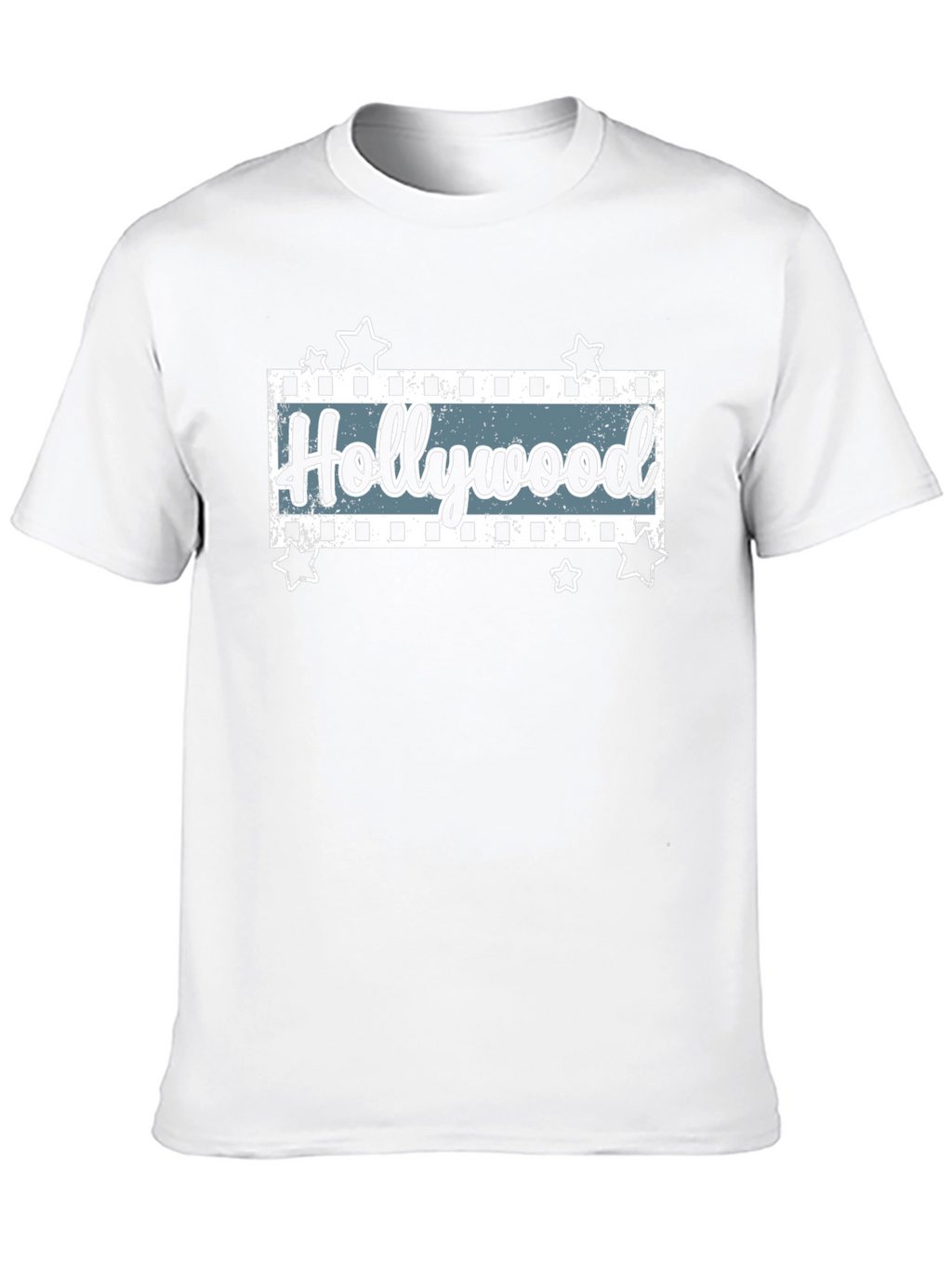 Hollywood Movie Stars Black T-Shirt