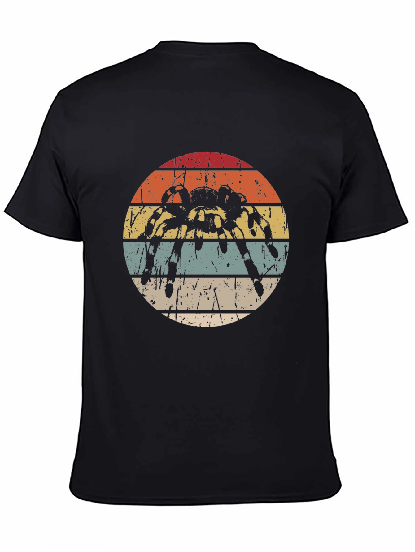 Vintage Tarantula Sunset Graphic T-Shirt