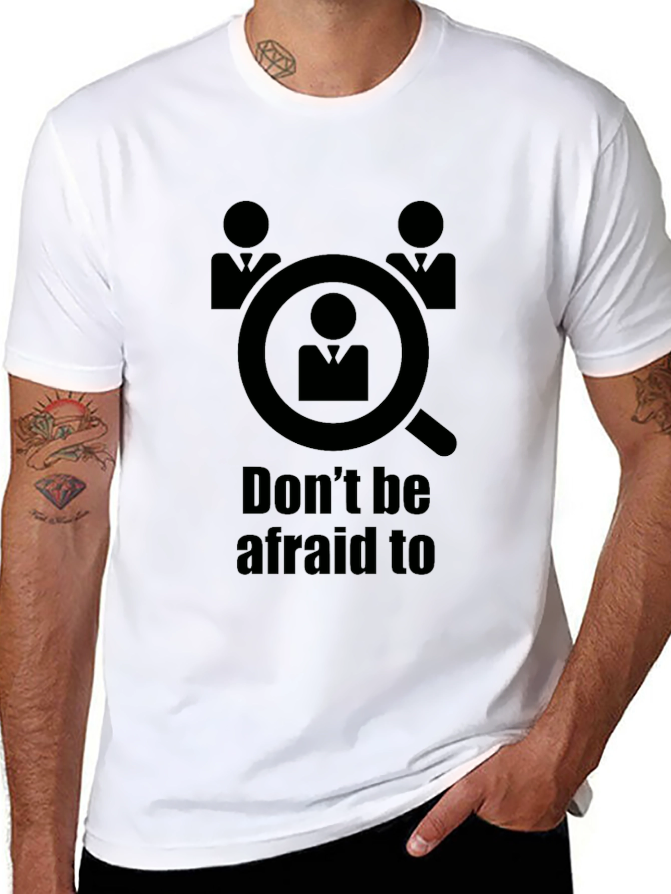 Dont Be Afraid to be Searched T-Shirt