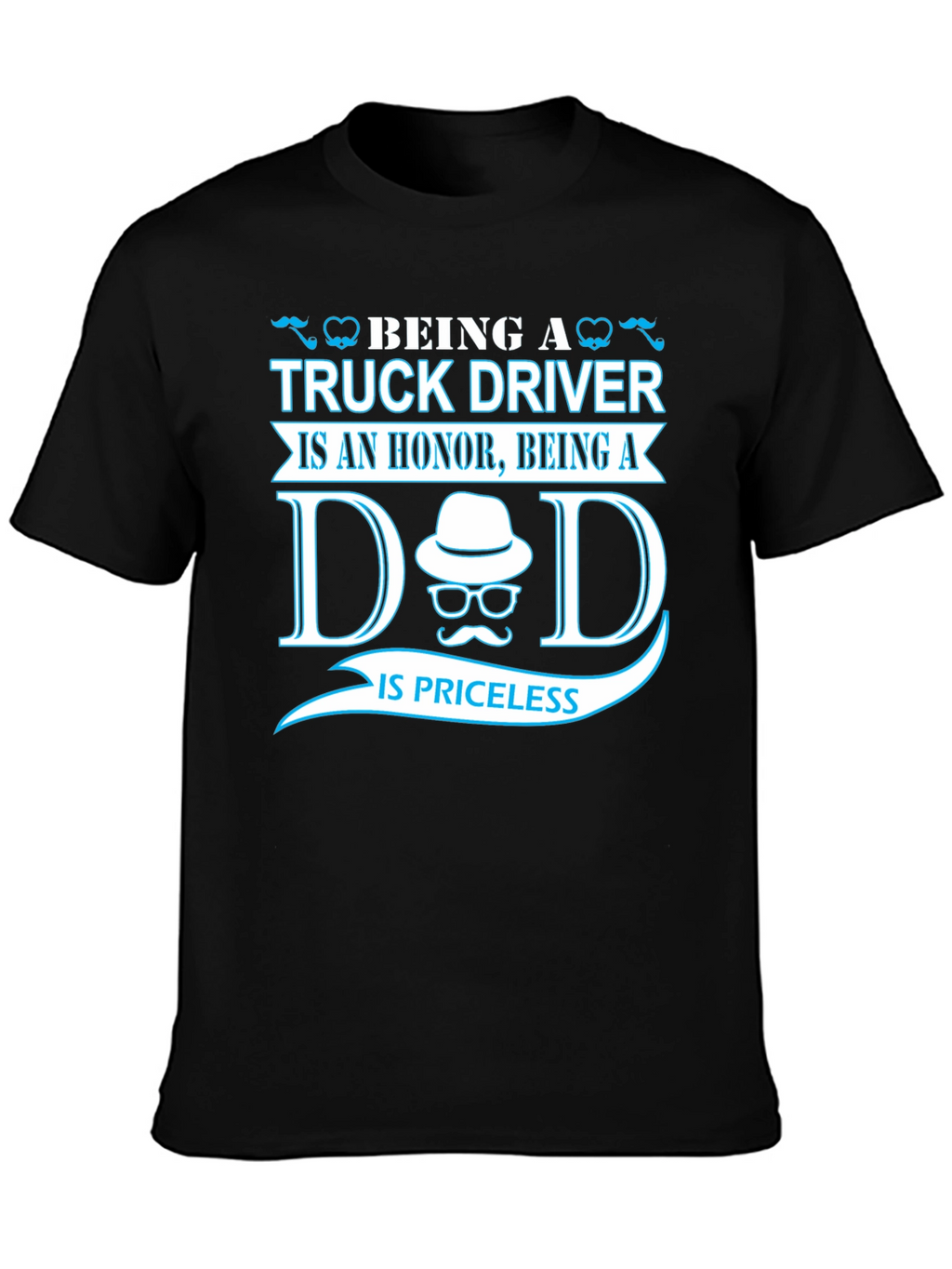 Truck Driver Dad T-Shirt