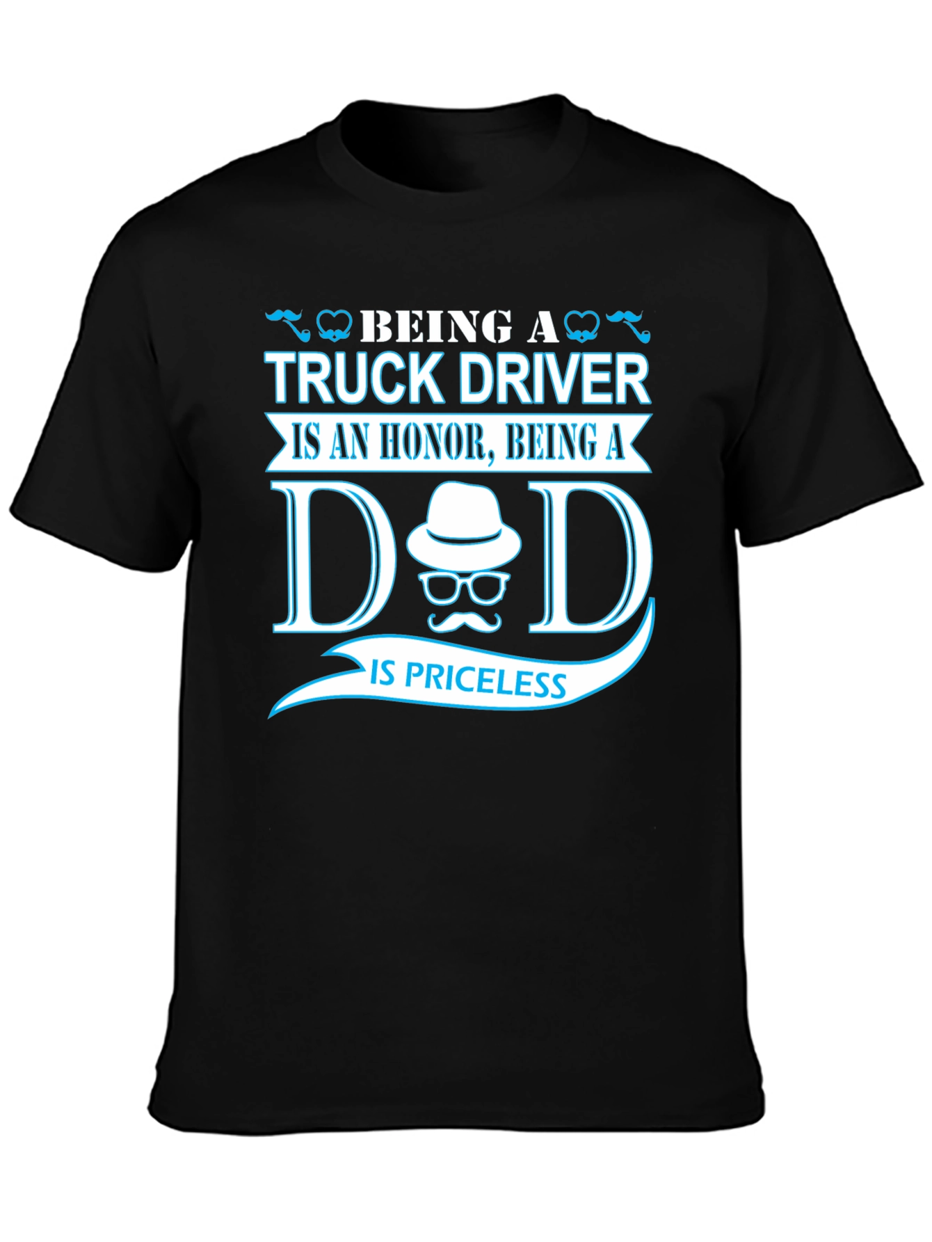Truck Driver Dad T-Shirt