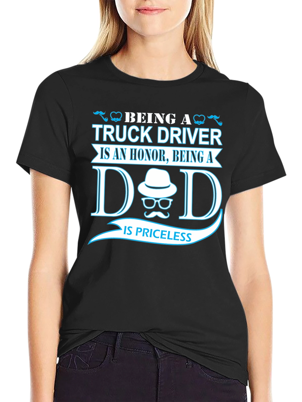 Truck Driver Dad T-Shirt