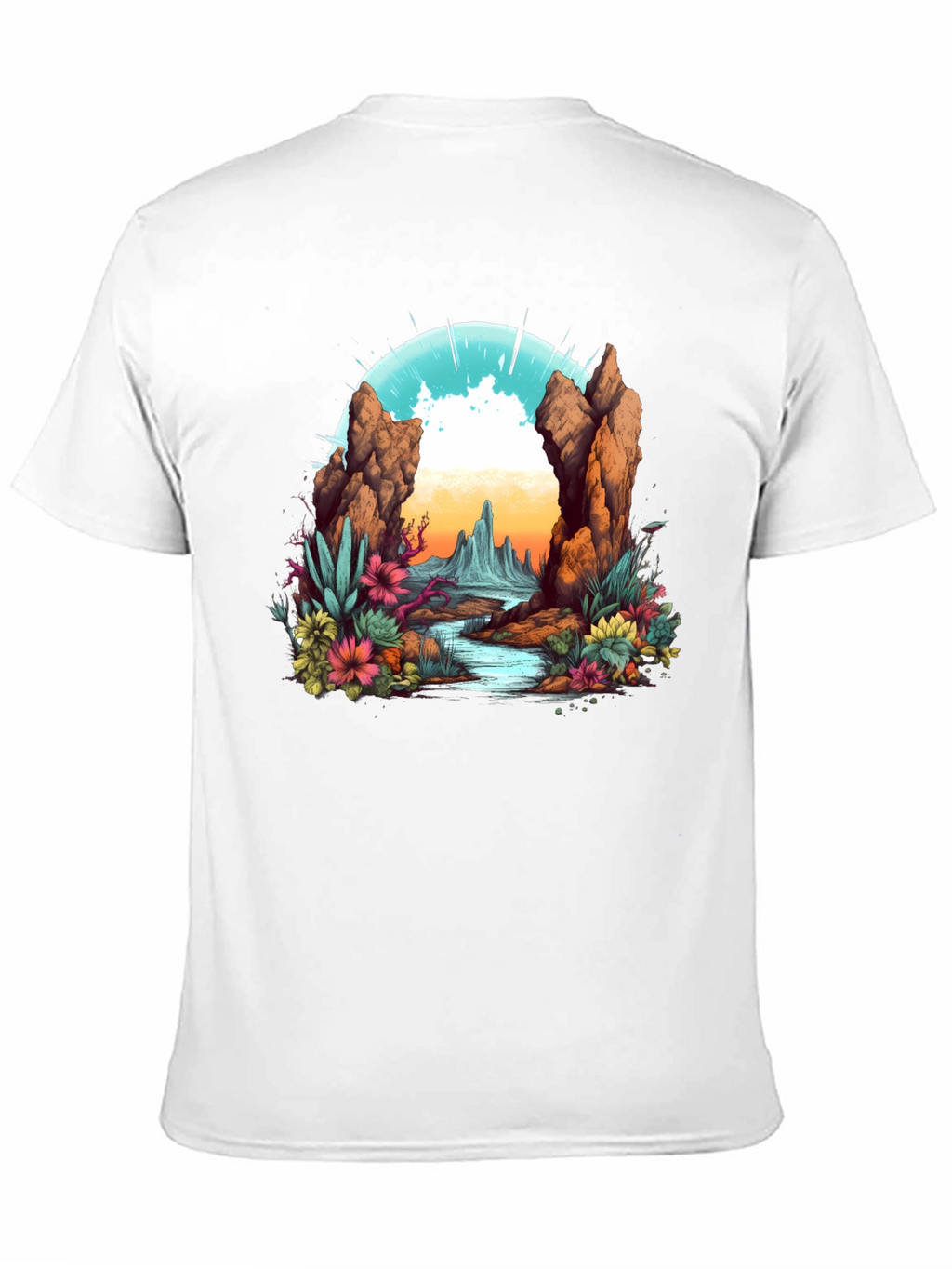 Desert Landscape Graphic Tee
