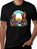 Desert Landscape Graphic Tee