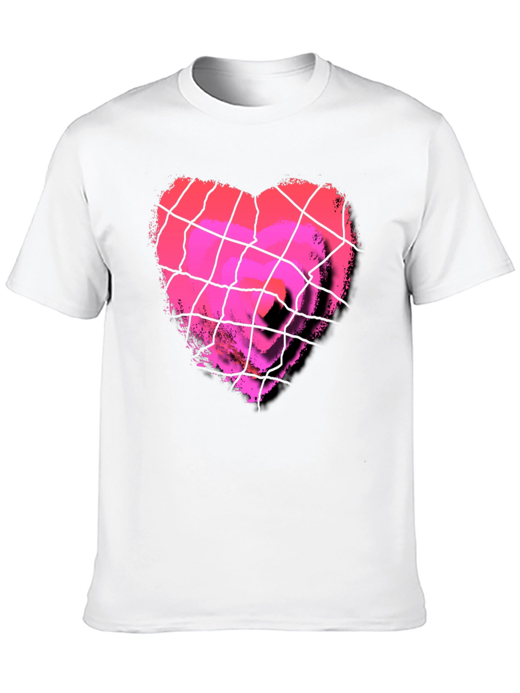 Heart Behind Bars Graphic T-Shirt