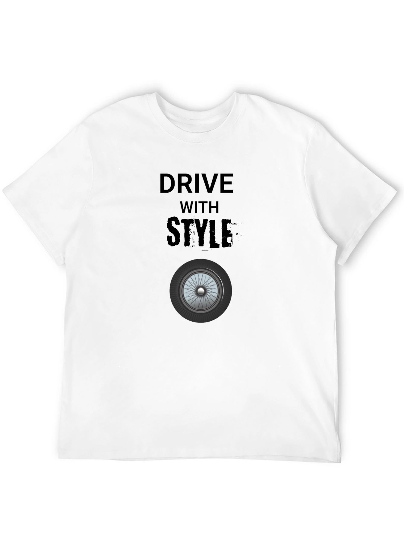 Drive with Style Graphic T-Shirt