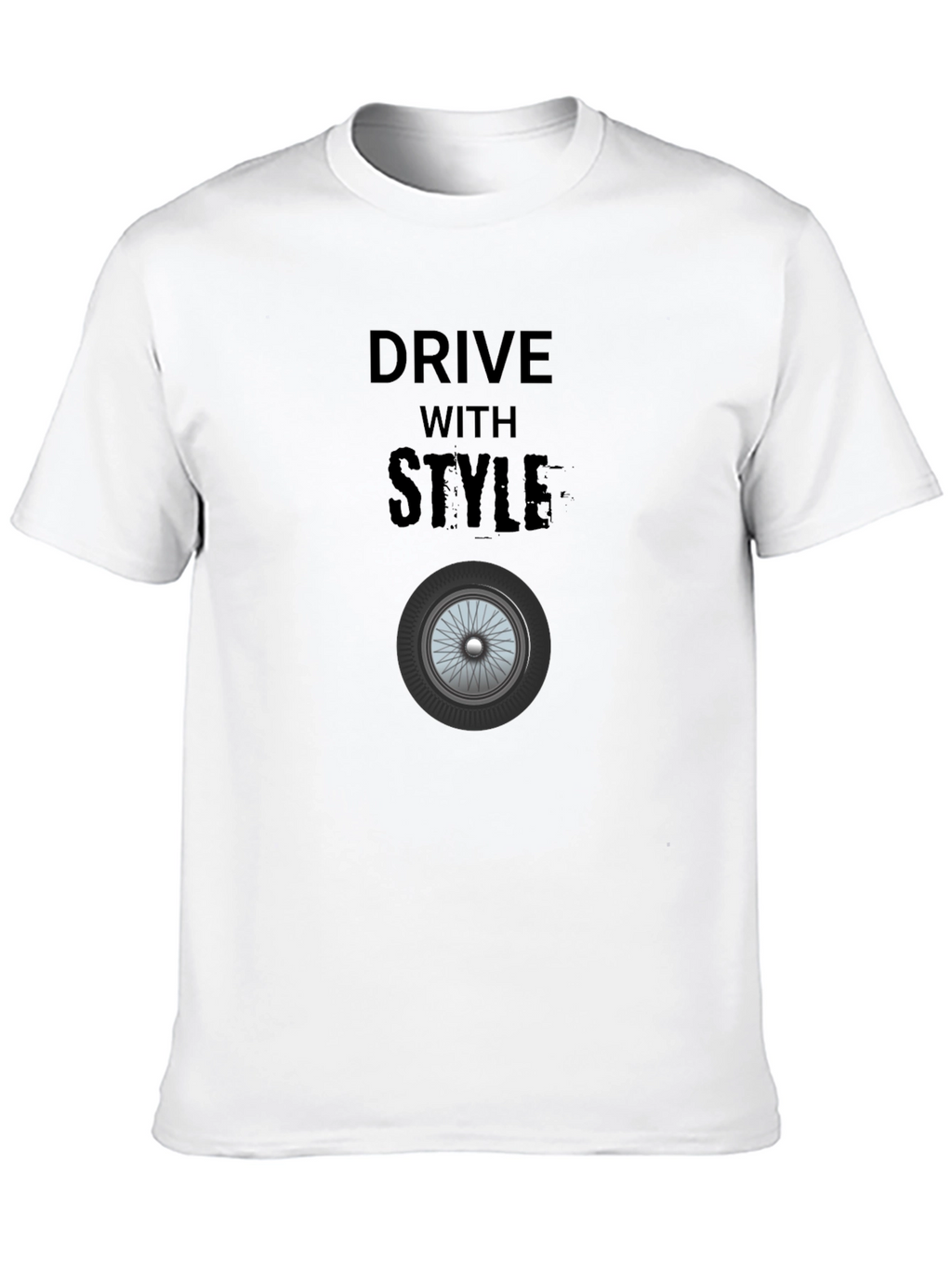 Drive with Style Graphic T-Shirt
