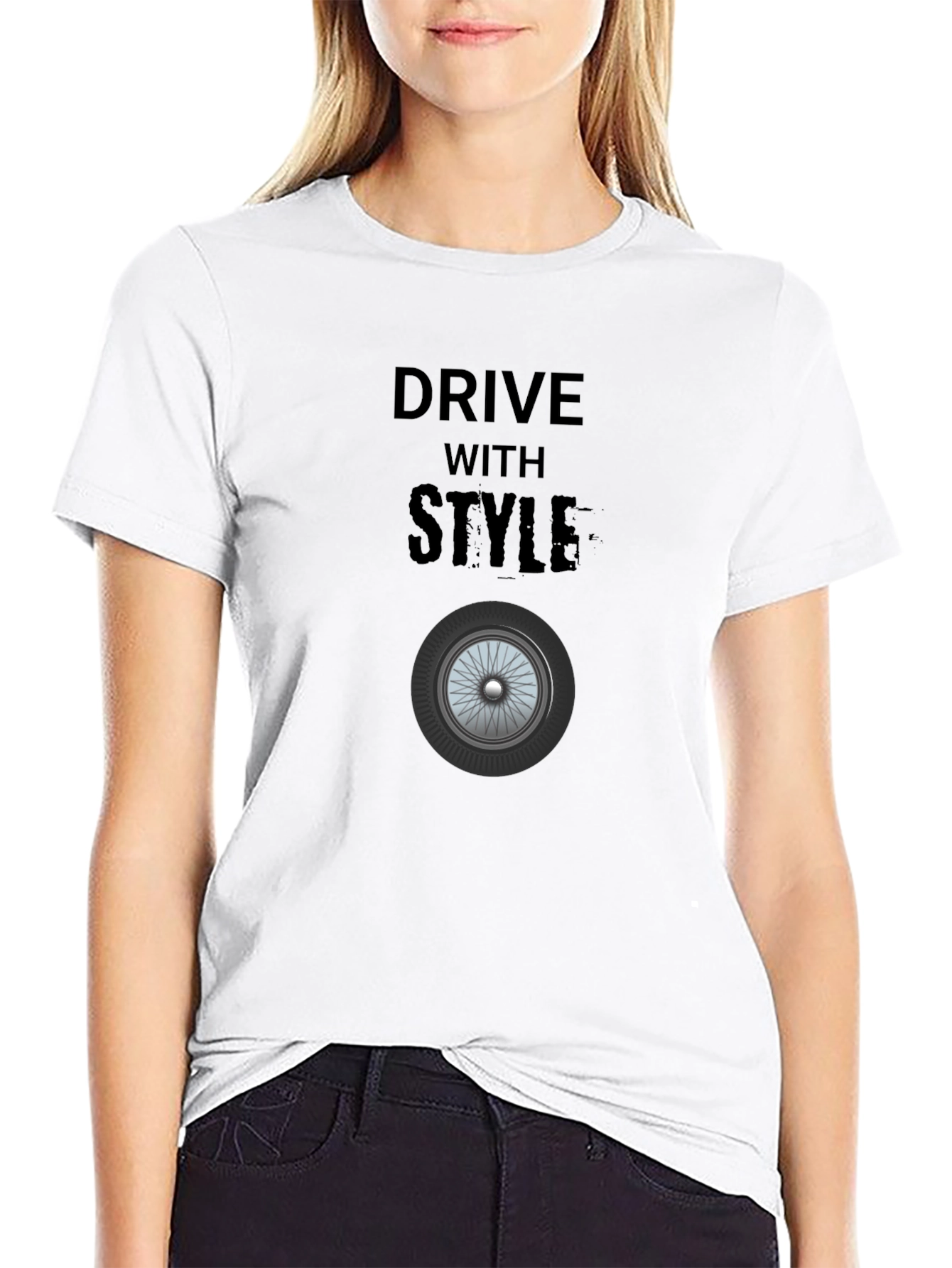 Drive with Style Graphic T-Shirt