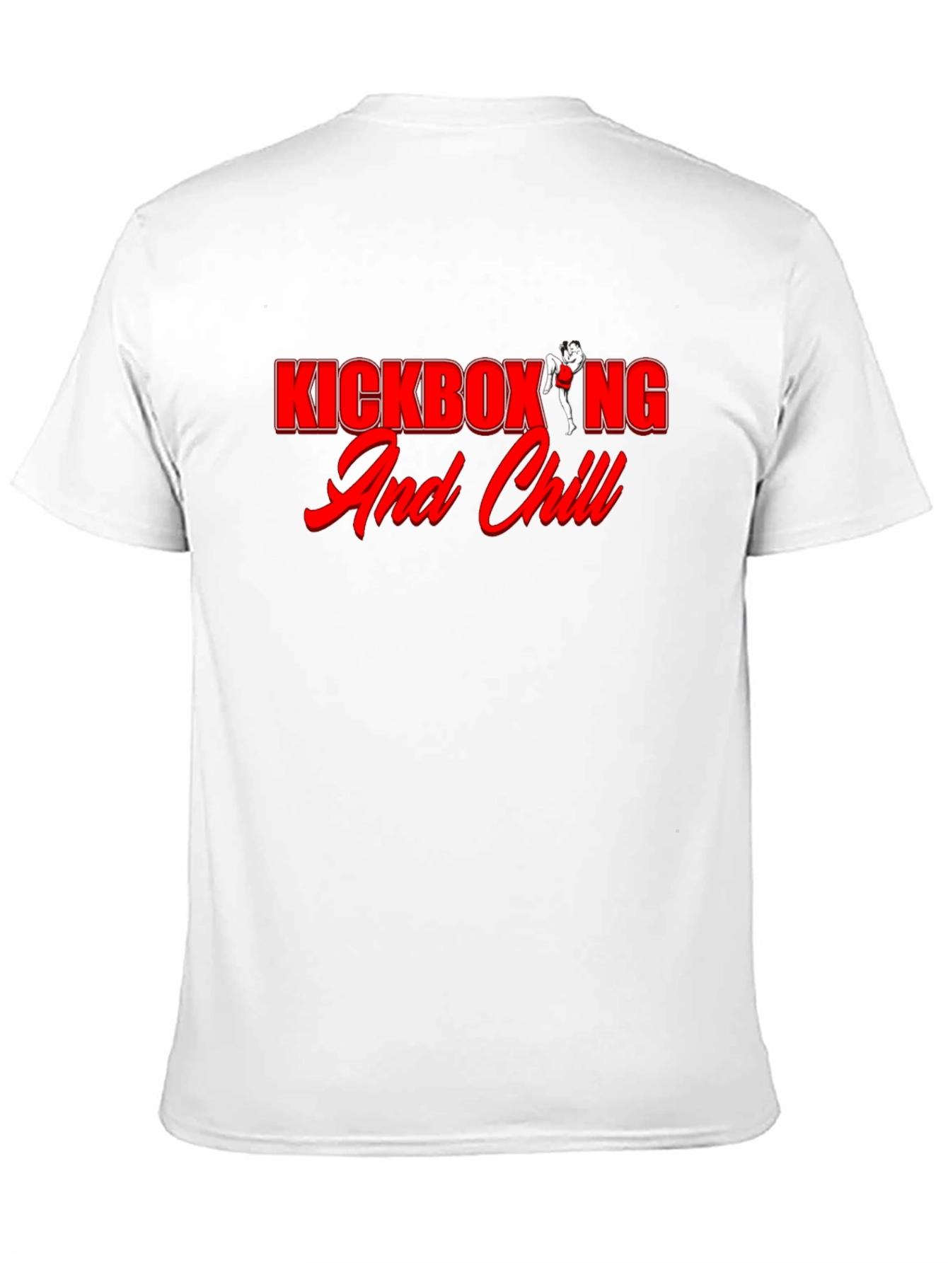 Kickboxing and Chill Black Graphic Tee