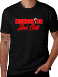 Kickboxing and Chill Black Graphic Tee