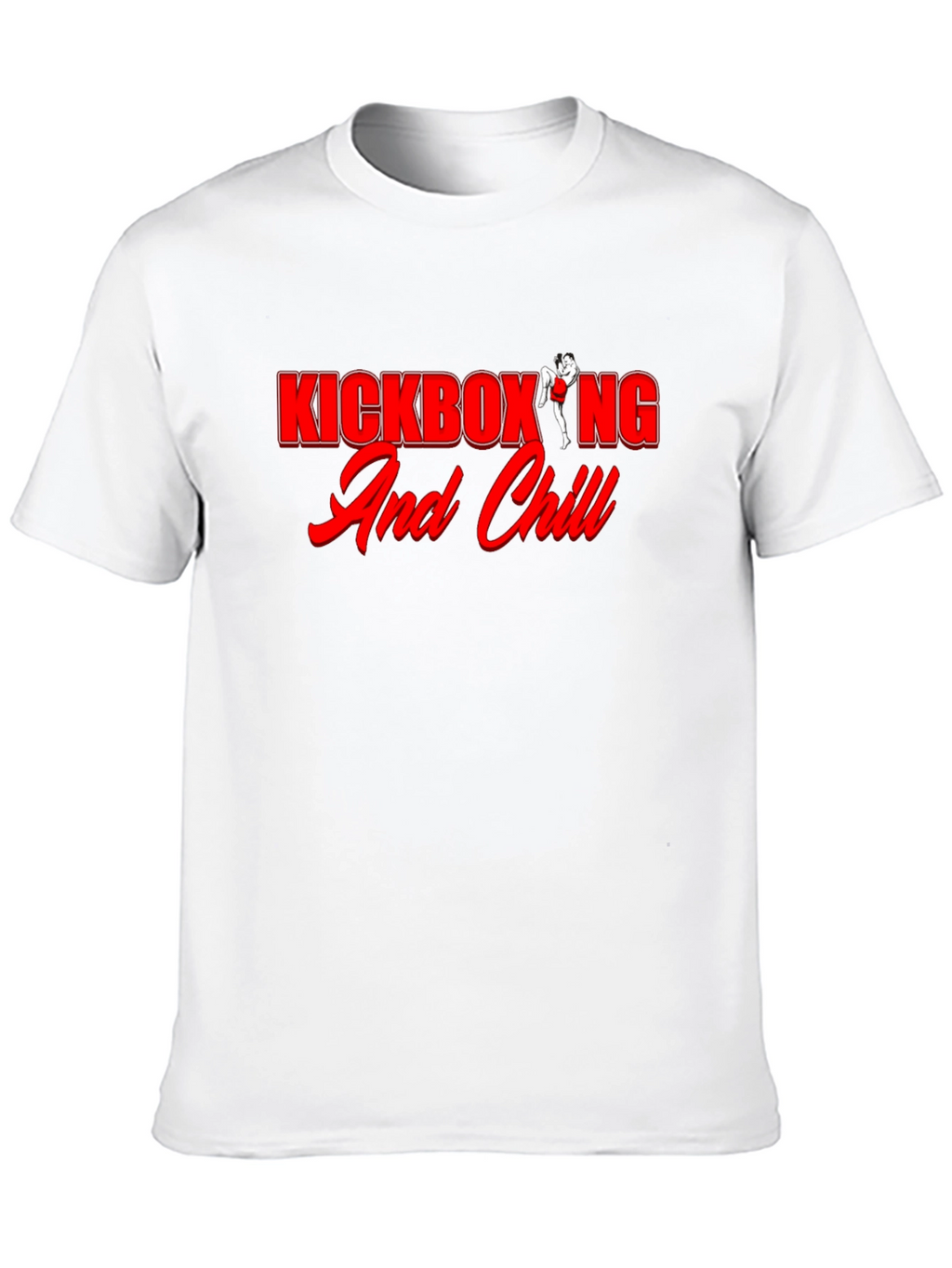 Kickboxing and Chill Black Graphic Tee