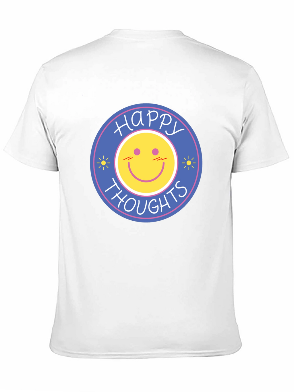 Happy Thoughts Graphic T-Shirt - Black