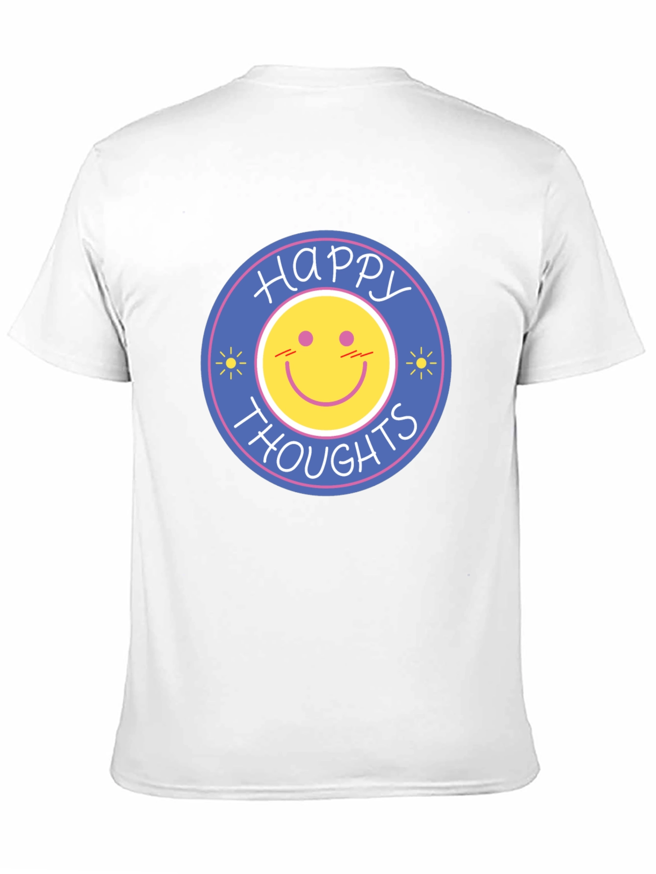 Happy Thoughts Graphic T-Shirt - Black