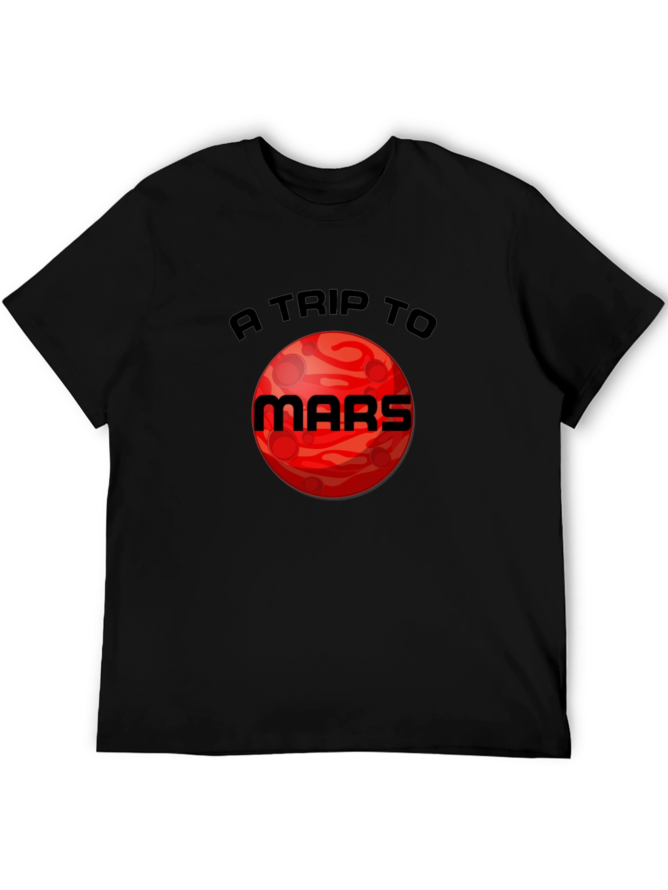A Trip to Mars Graphic T-Shirt - Space Adventure Tee