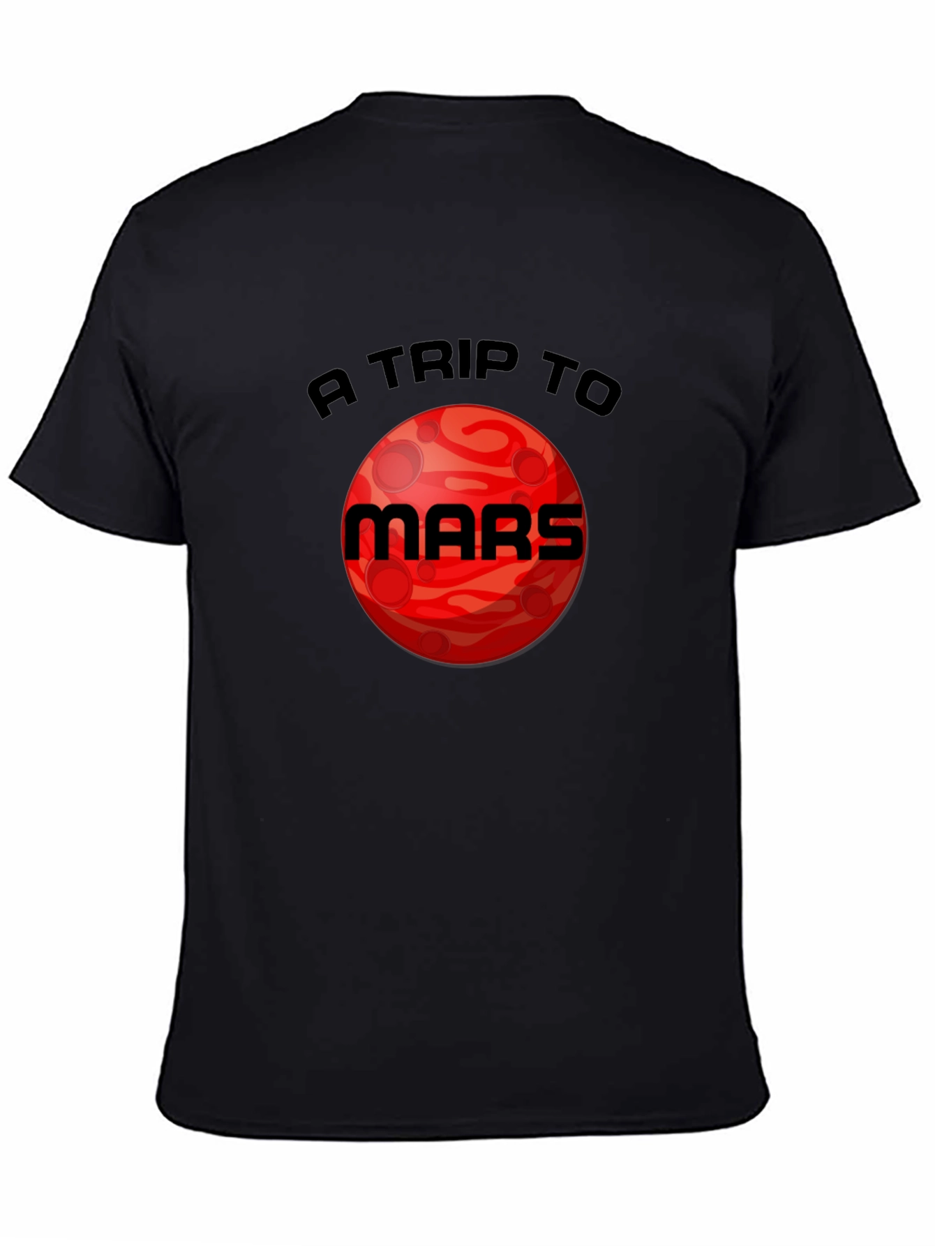 A Trip to Mars Graphic T-Shirt - Space Adventure Tee