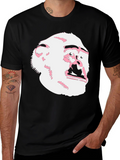 Graphic Tee: Gorilla Head Design