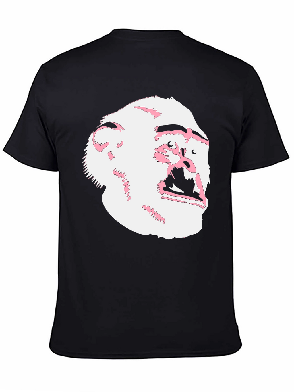 Graphic Tee: Gorilla Head Design