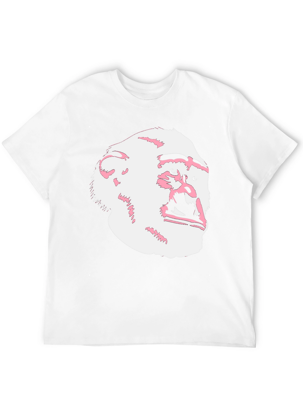 Graphic Tee: Gorilla Head Design