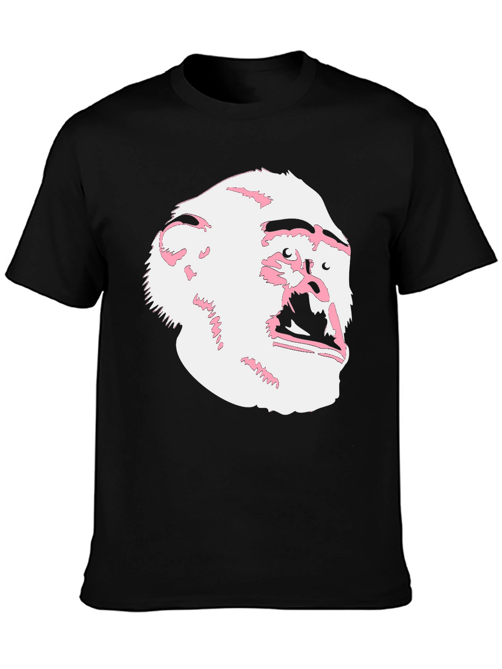 Graphic Tee: Gorilla Head Design