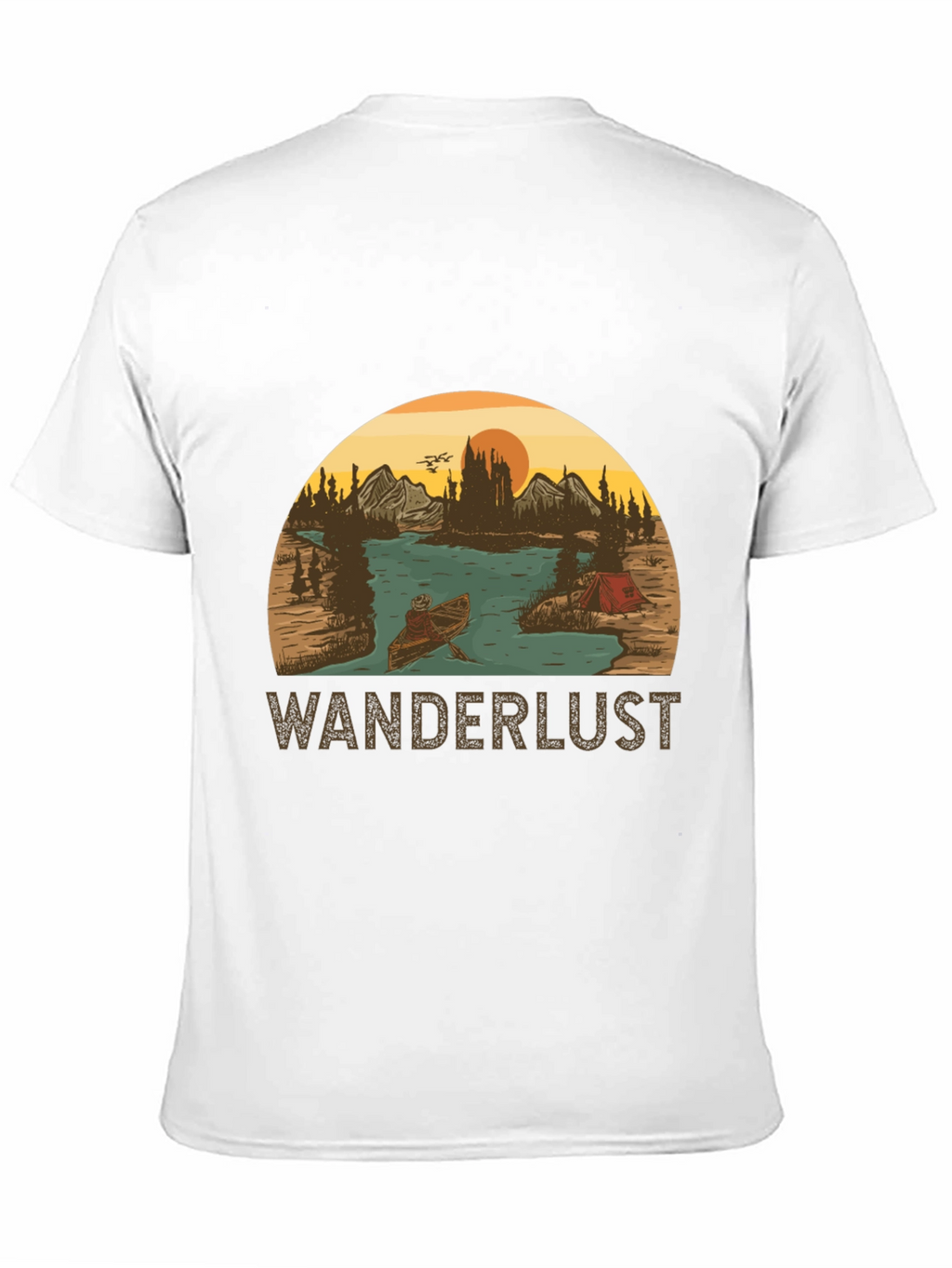 Wanderlust Graphic T-Shirt - Outdoor Adventure Tee