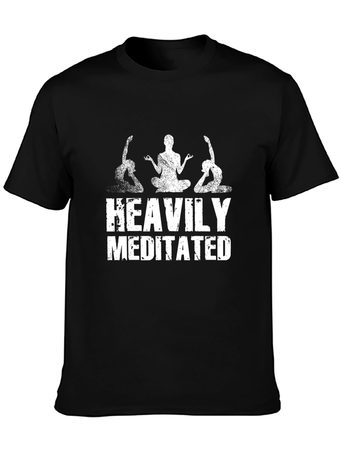Heavily Meditated Yoga T-Shirt