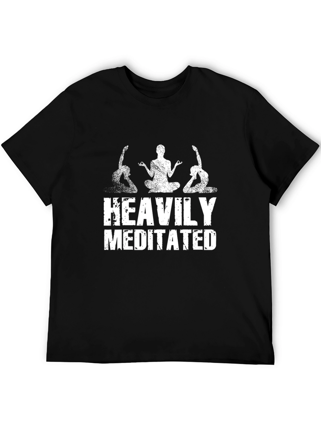 Heavily Meditated Yoga T-Shirt