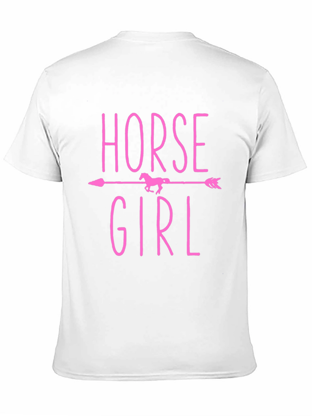 Horse Girl T-Shirt - Equestrian Arrow Design
