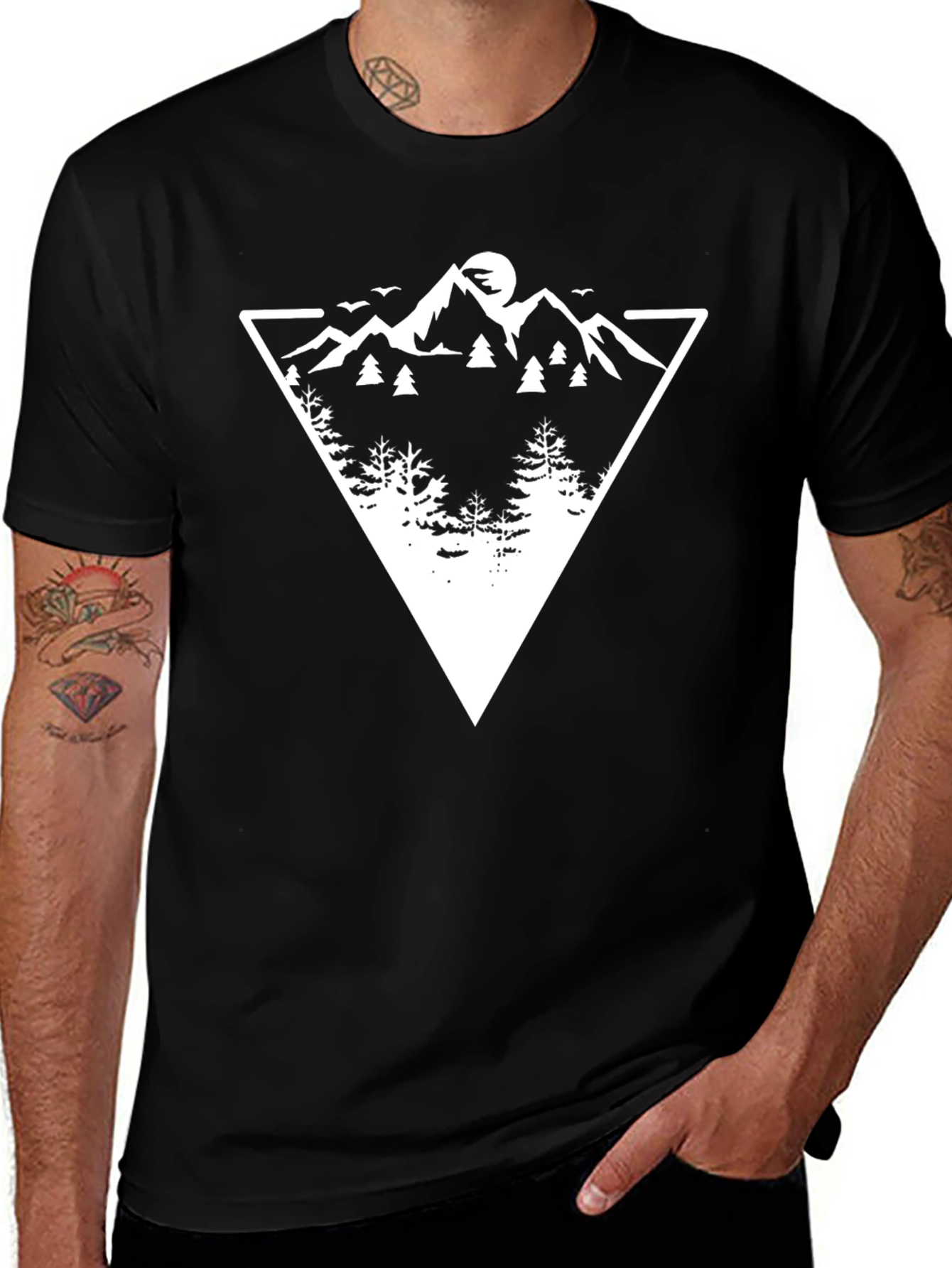 Mountain Graphic Tee - Outdoor Adventure Shirt