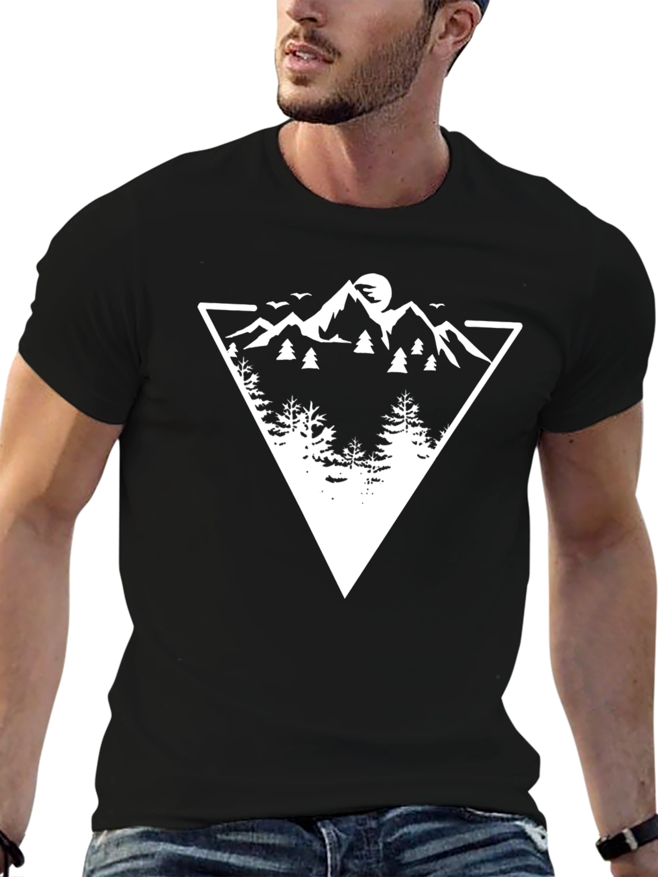 Mountain Graphic Tee - Outdoor Adventure Shirt