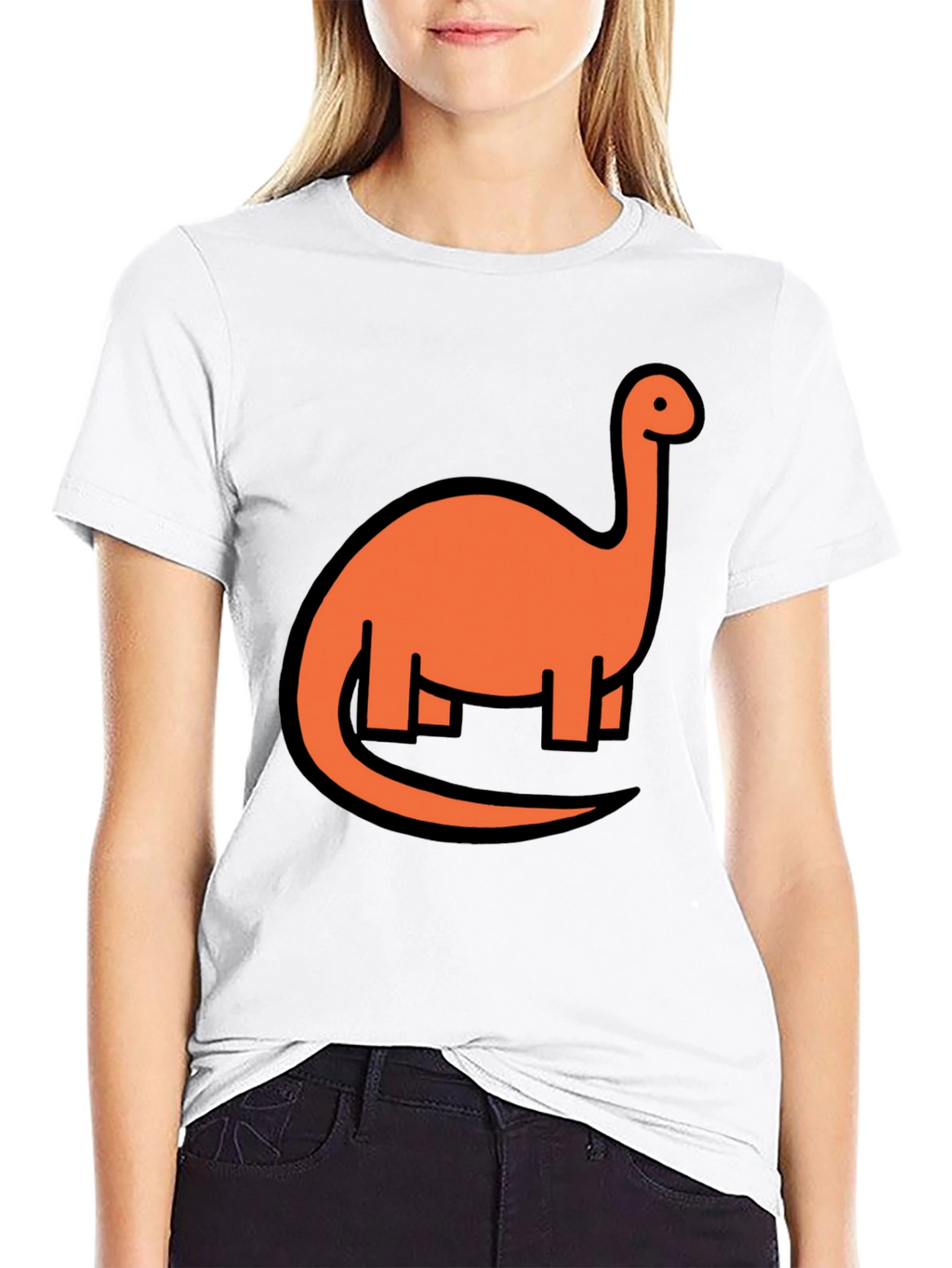 Dino Graphic Tee - Classic Black T-Shirt